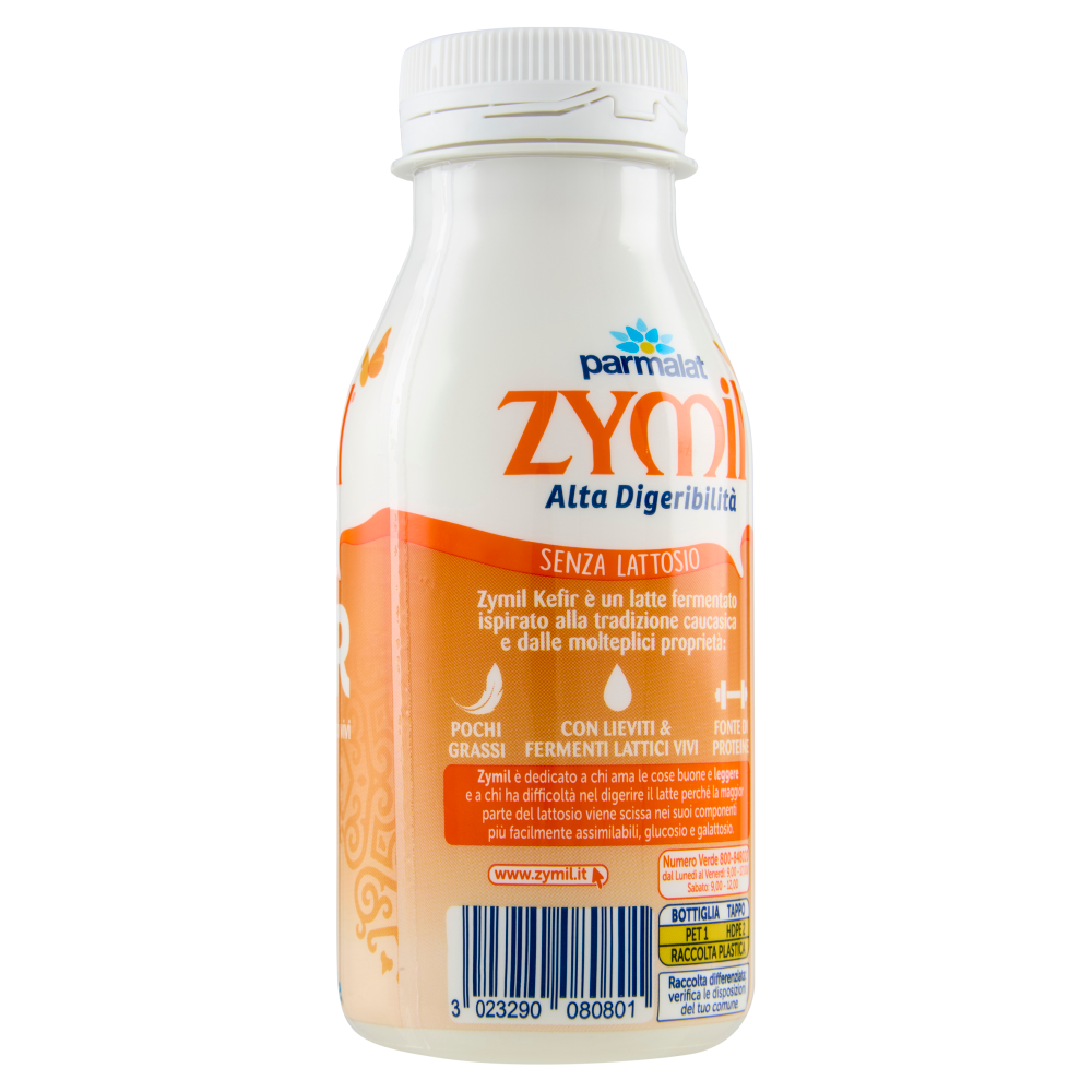ZYMIL Alta Digeribilità Senza Lattosio Kefir Bianco naturale 250 g