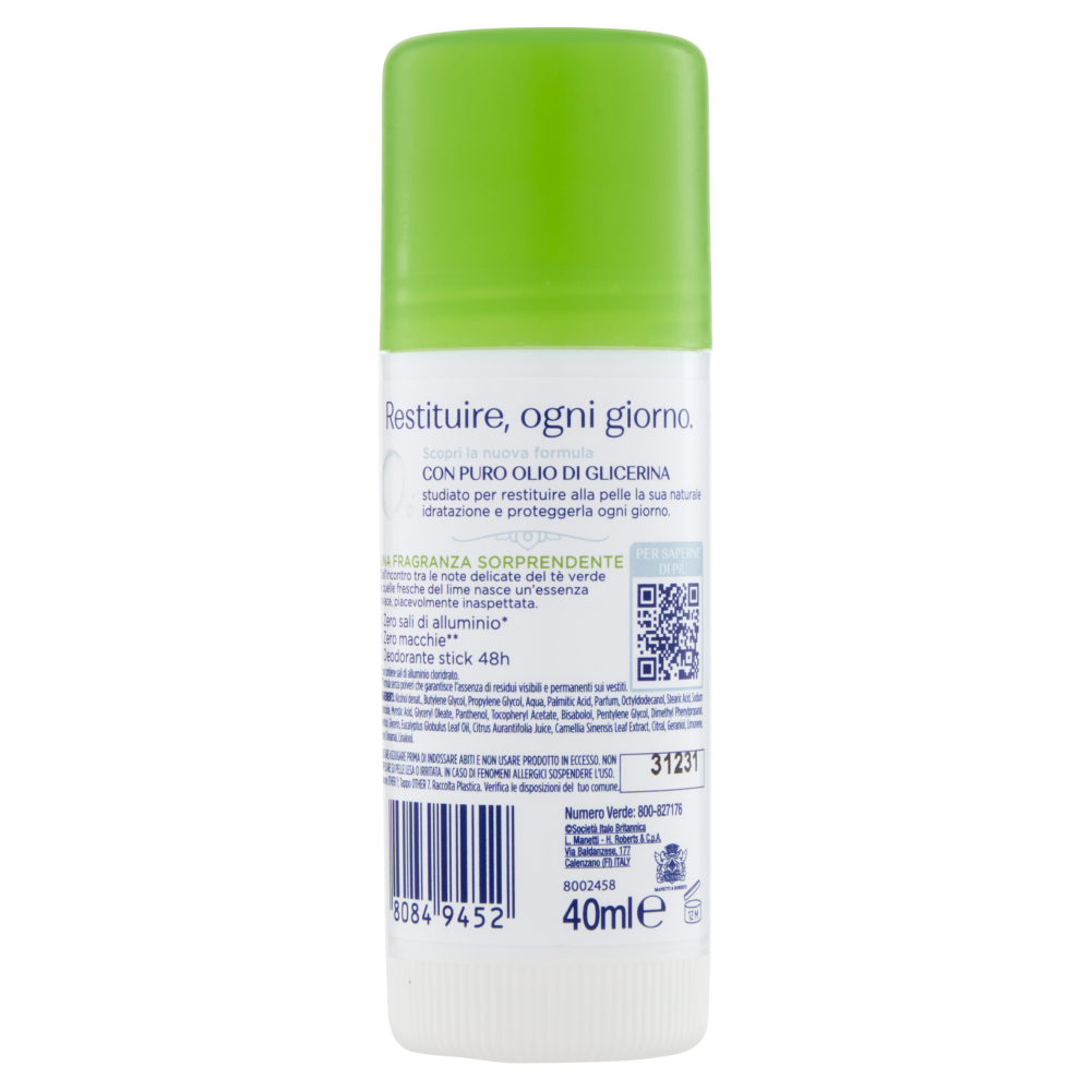 Neutro Roberts Fresco Tè Verde e Lime 40 ml