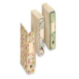 Pigna Nature flowers raccoglitore ad anelli Multicolore