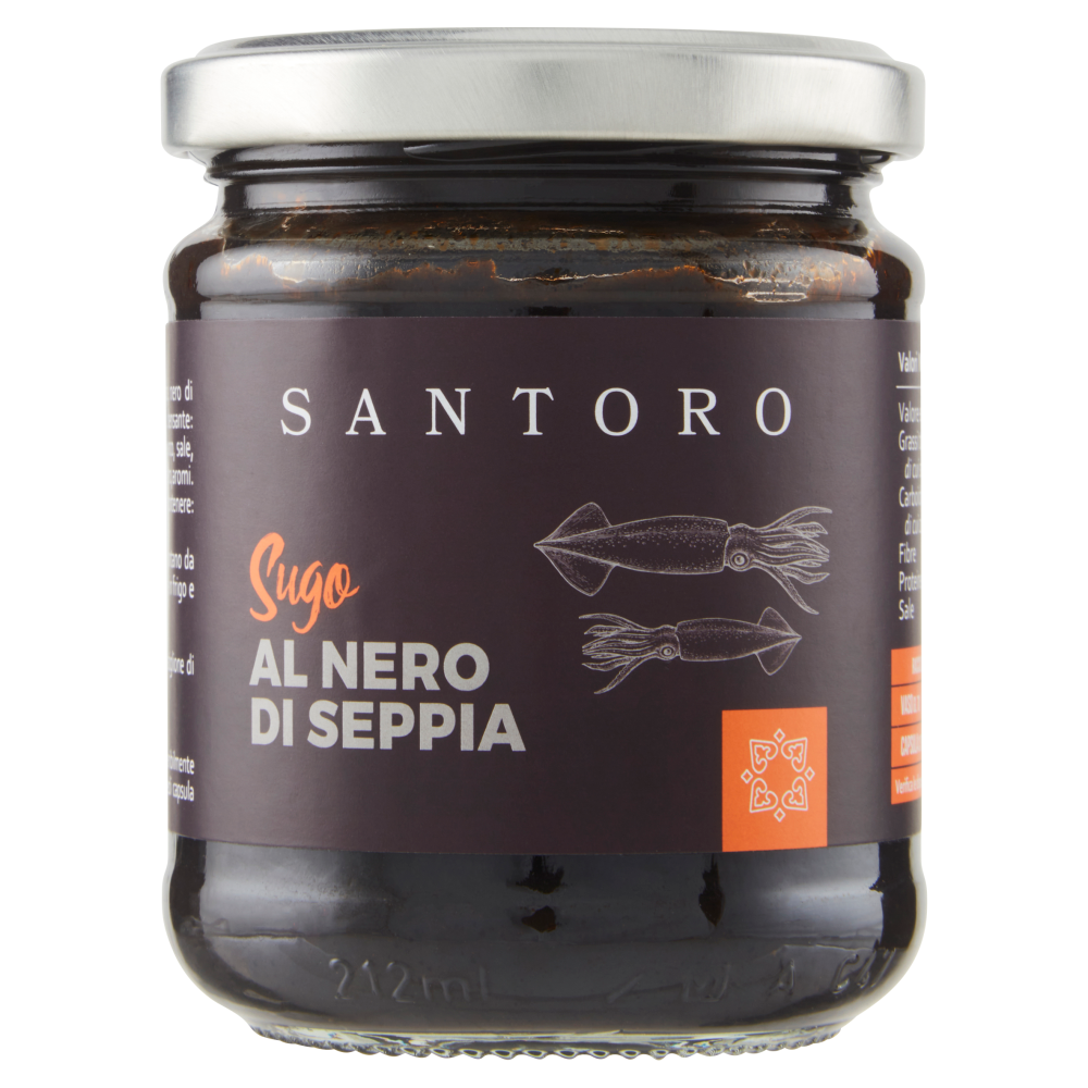 Santoro Sugo al Nero di Seppia 180 g