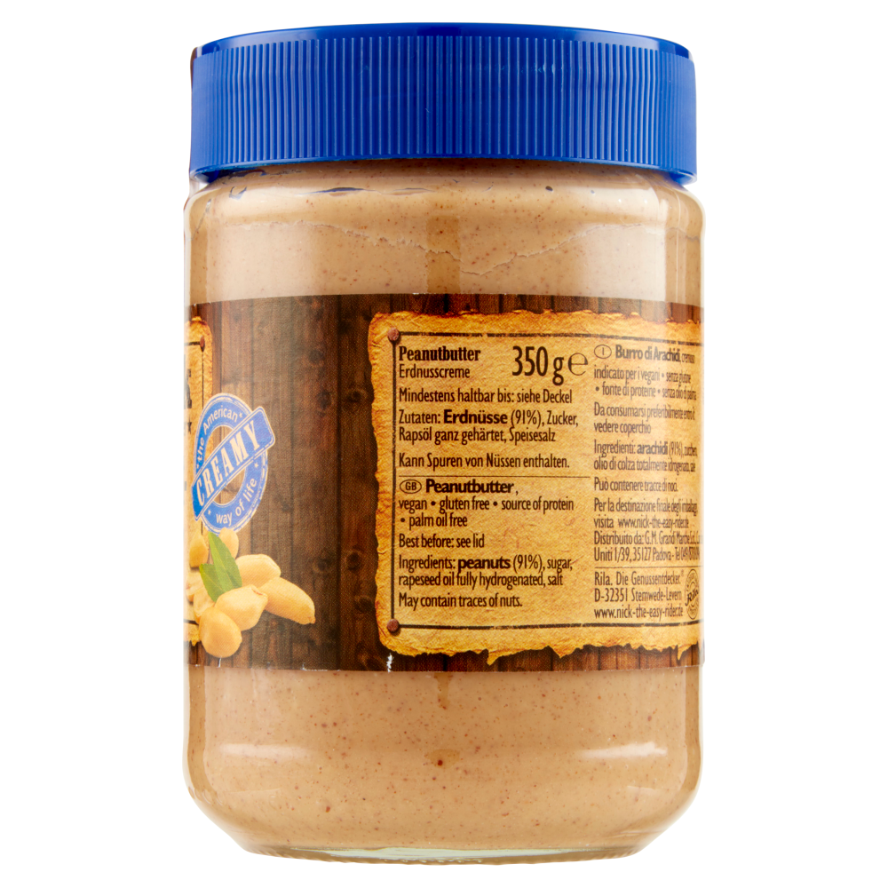 Nick Peanut-butter Creamy 350 g