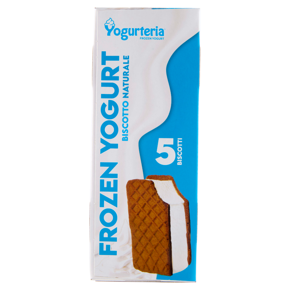 Yogurteria Frozen Yogurt Naturale Biscotto 5 x 55 g