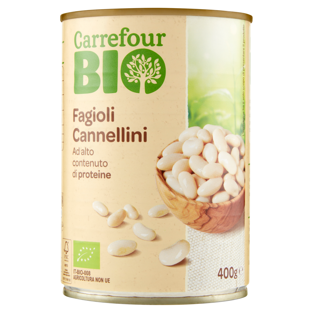 Carrefour Bio Fagioli Cannellini 400 g
