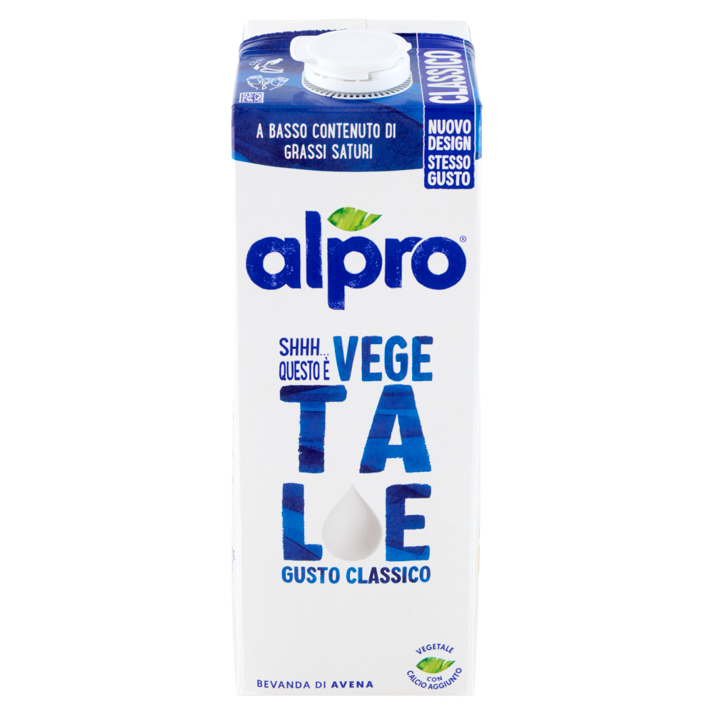ALPRO Questo &egrave; Vegetale, Bevanda all'Avena con il Gusto che Ami, Naturamente Senza Lattosio, 1l