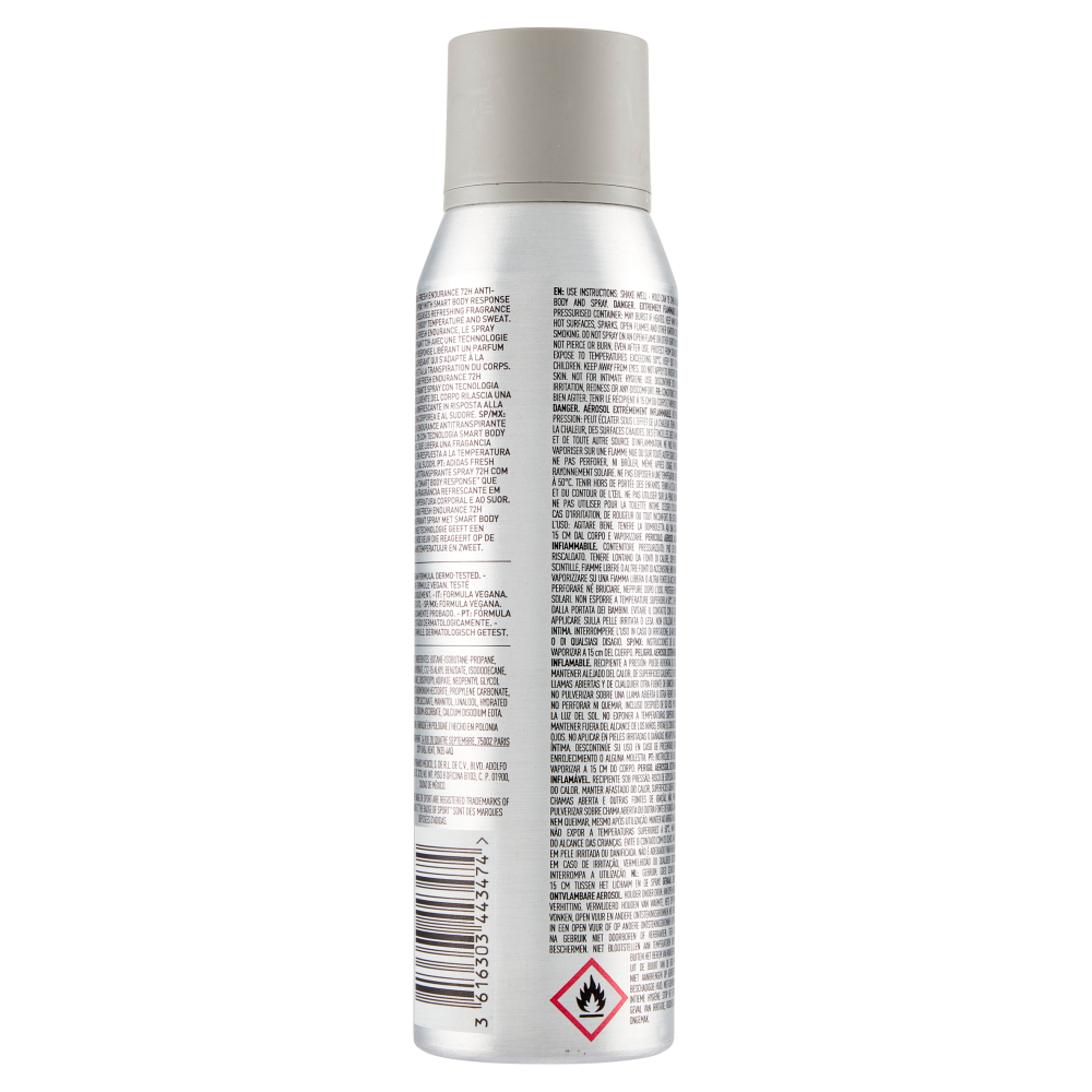 adidas Fresh Endurance 72H Anti-Perspirant 150 ml