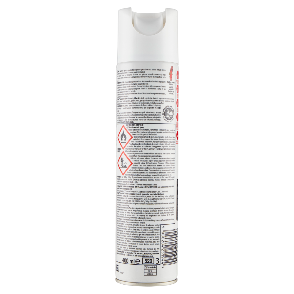 Raid Essentials Scarafaggi e Formiche, 400 ml