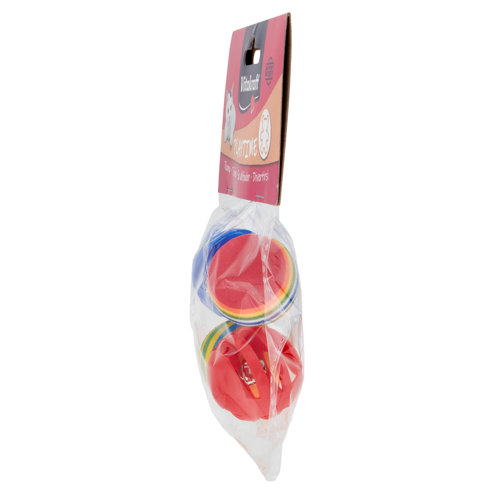 Vitakraft Playtime Palline con sonaglio 4 pz