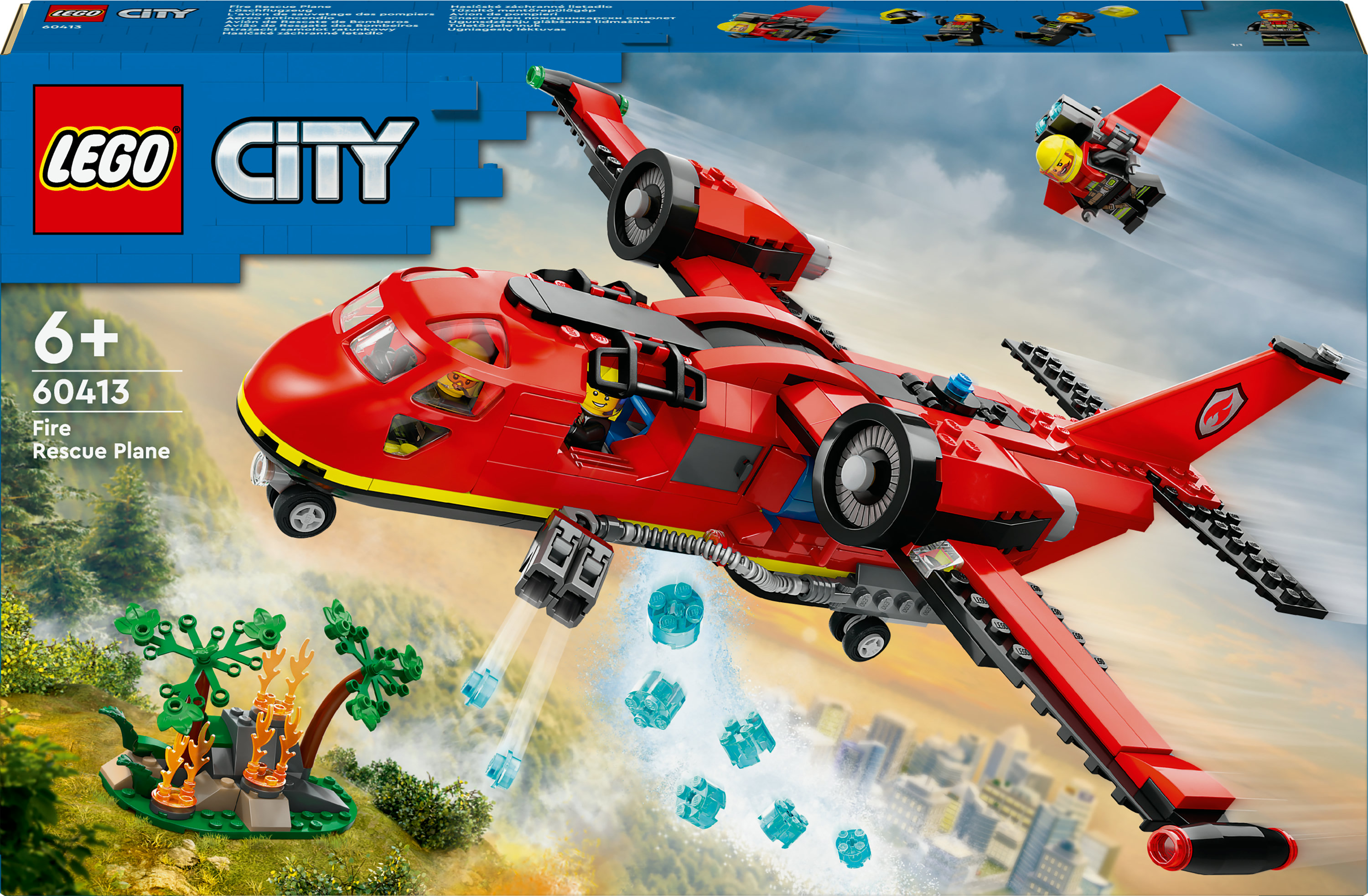 LEGO City Aereo antincendio