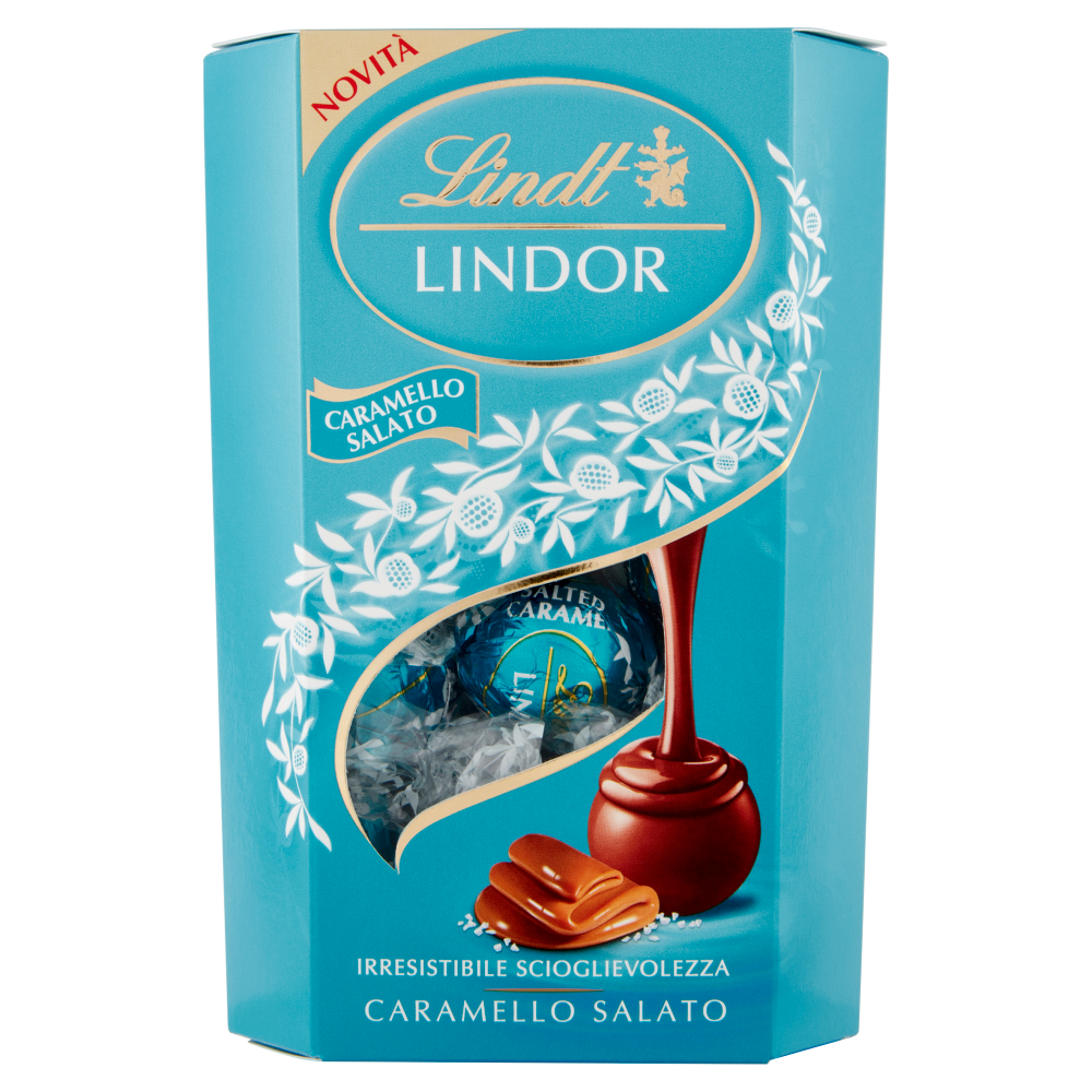 Lindt Lindor Cioccolatini Cioccolato al latte Caramello 200 g Carrefour