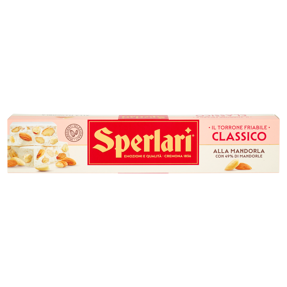Sperlari il Torrone Friabile Classico alla Mandorla 250 g