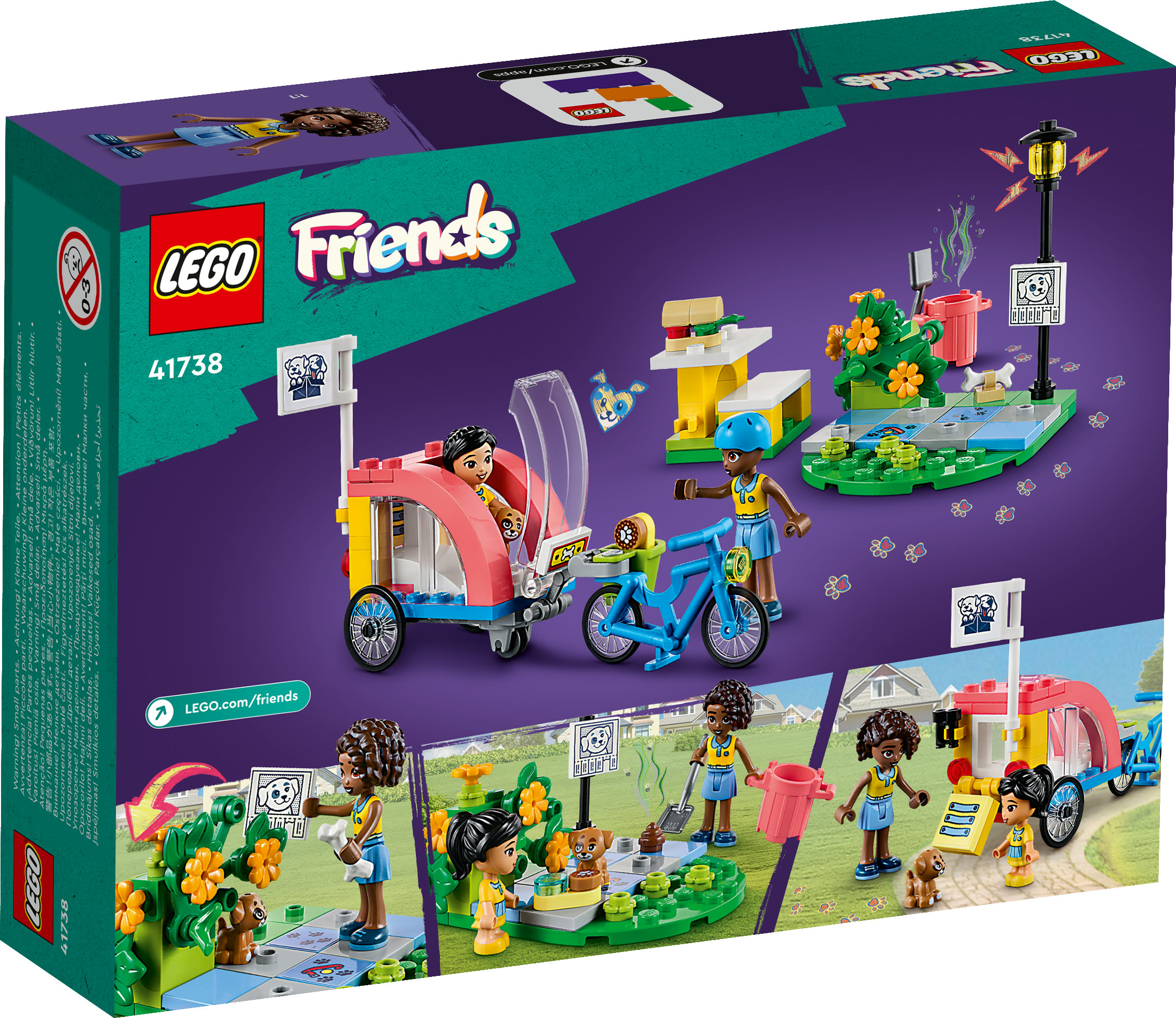 LEGO Friends Bici di soccorso dei cani