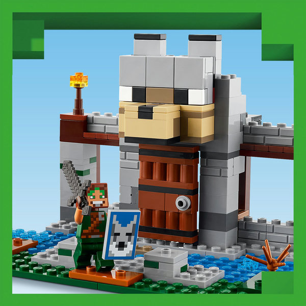 LEGO Minecraft Il castello del Lupo