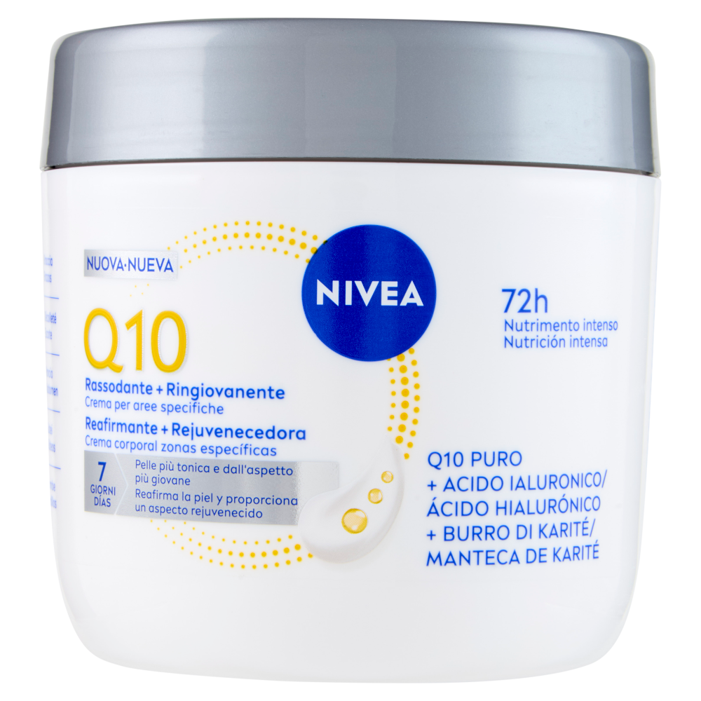 Nivea Q10 Rassodante + Ringiovanente Crema per aree specifiche 400 ml