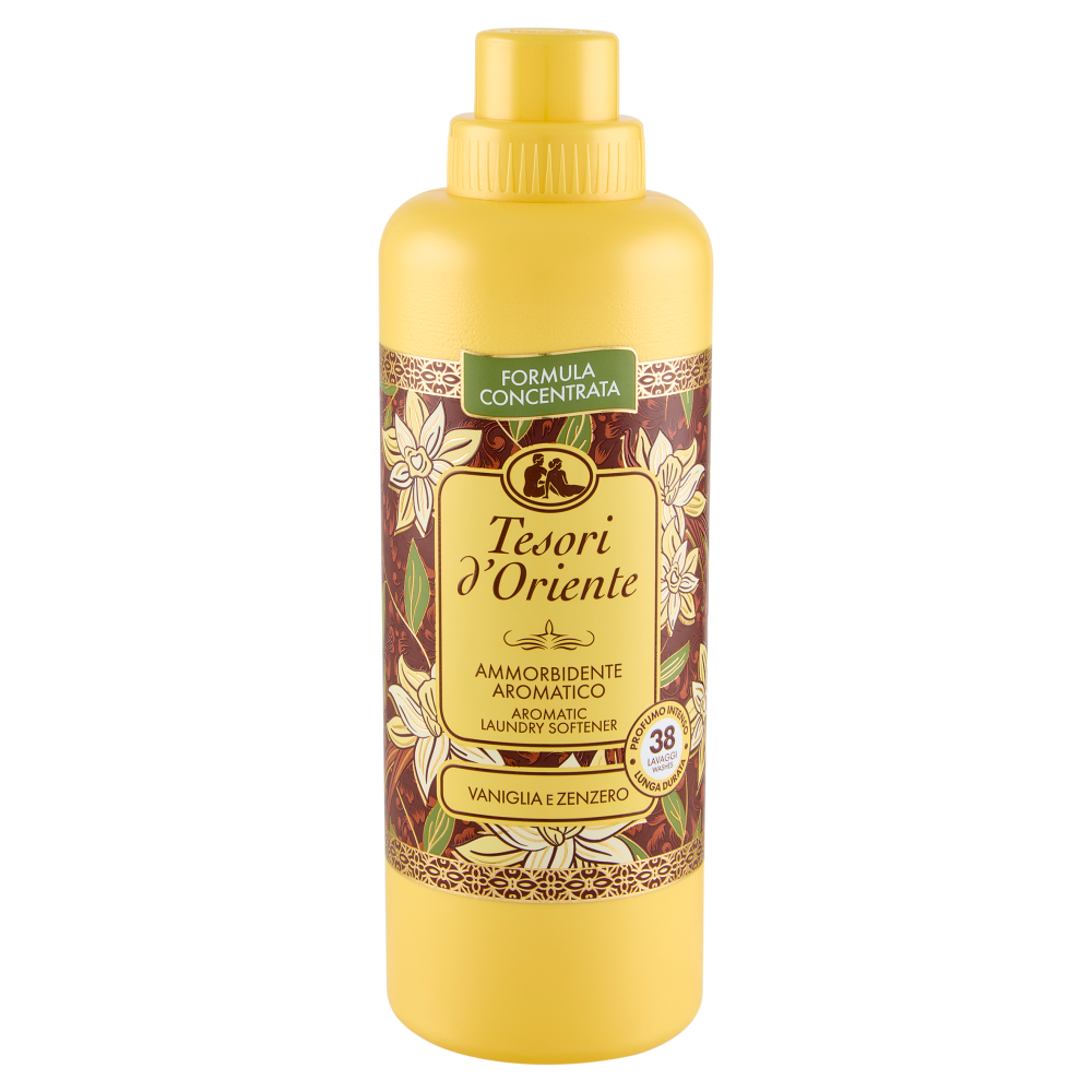 Tesori d'Oriente Ammorbidente Aromatico Vaniglia e Zenzero 760 ml