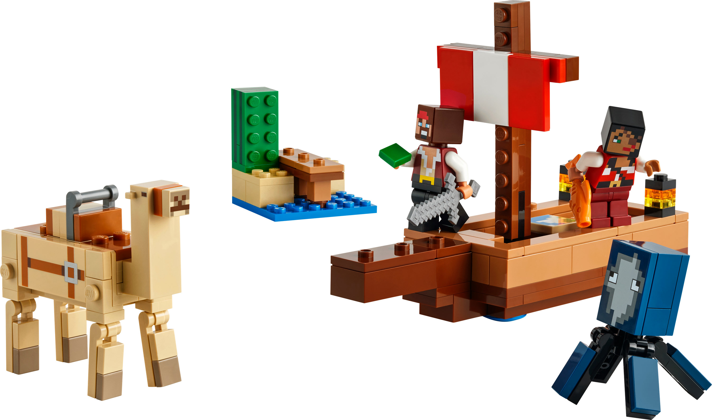 LEGO Minecraft Il viaggio del galeone dei pirati