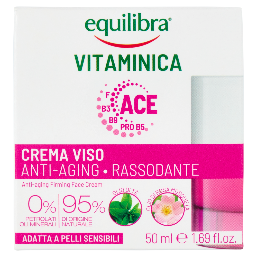 equilibra Vitaminica ACE Crema Viso Anti-Aging - Rassodante 50 ml