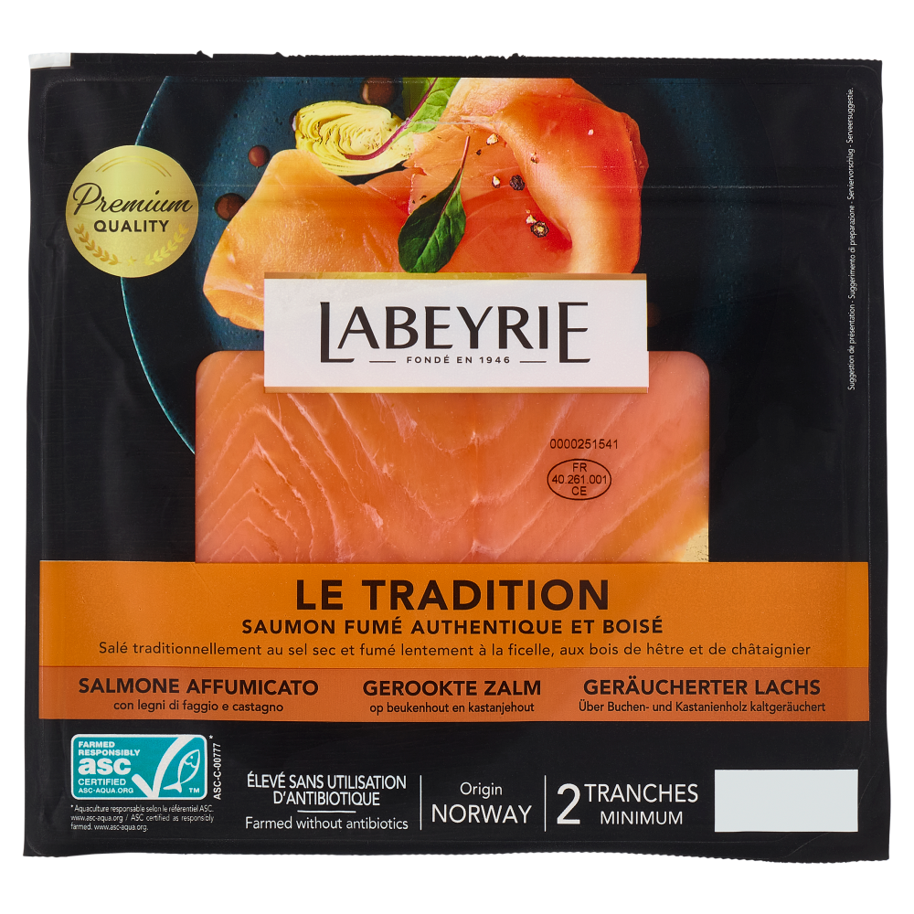 Labeyrie Il Tradizionale Salmone Affumicato 75 g