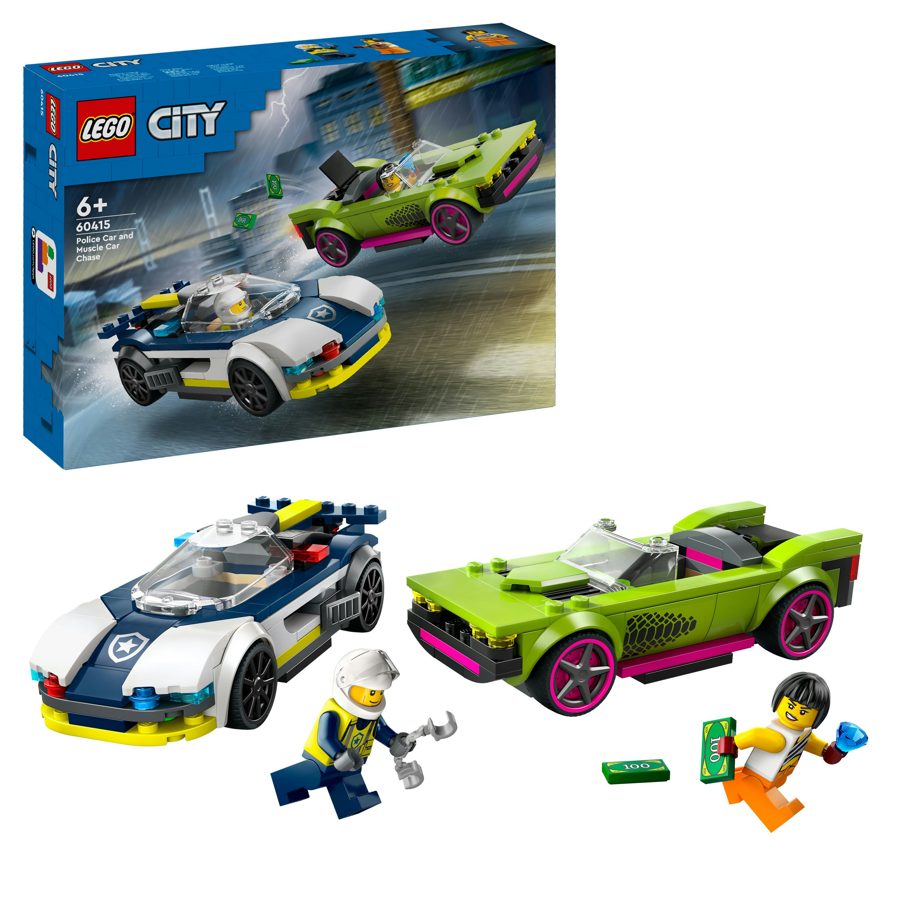LEGO City Inseguimento della macchina da corsa