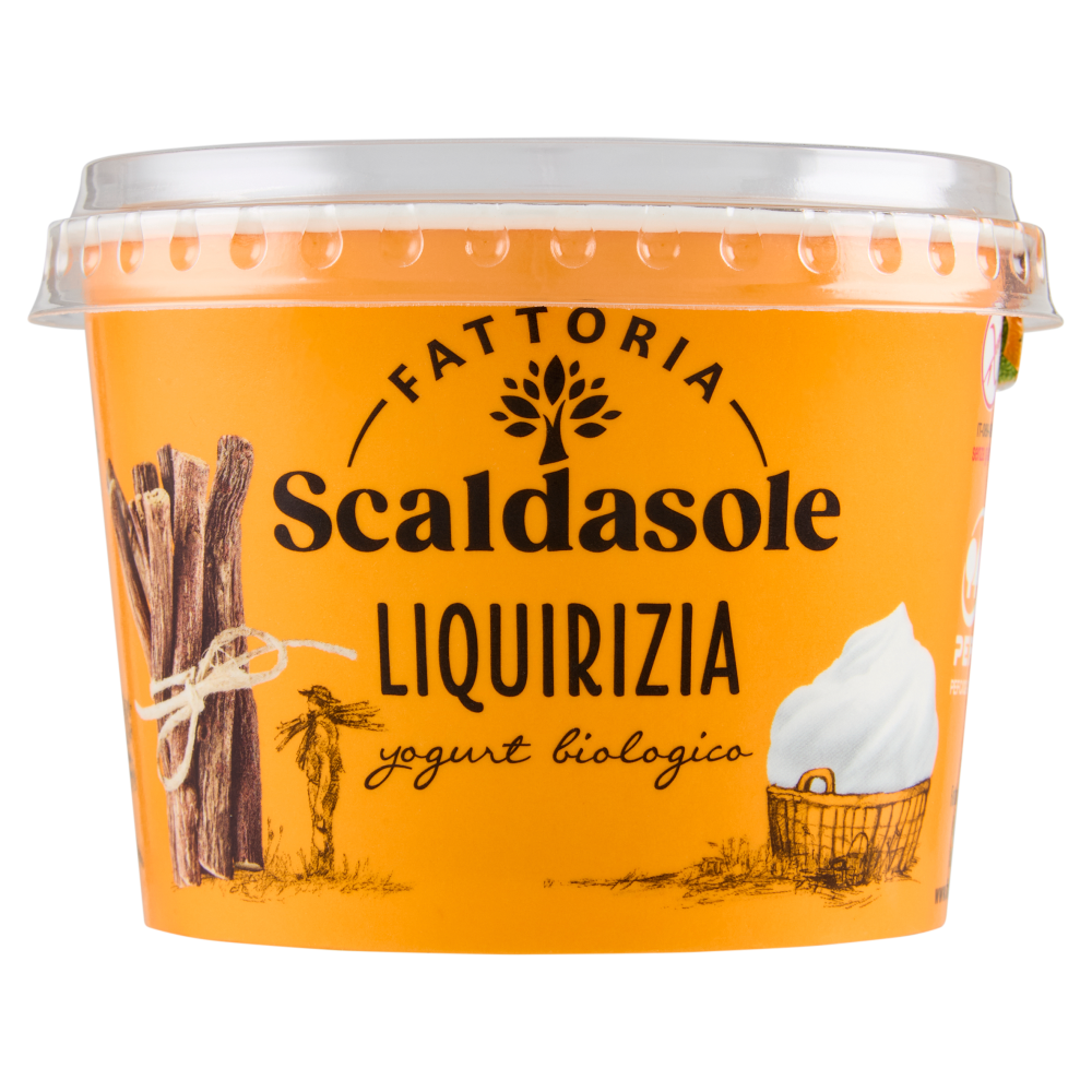 Fattoria Scaldasole Liquirizia yogurt biologico 250 g