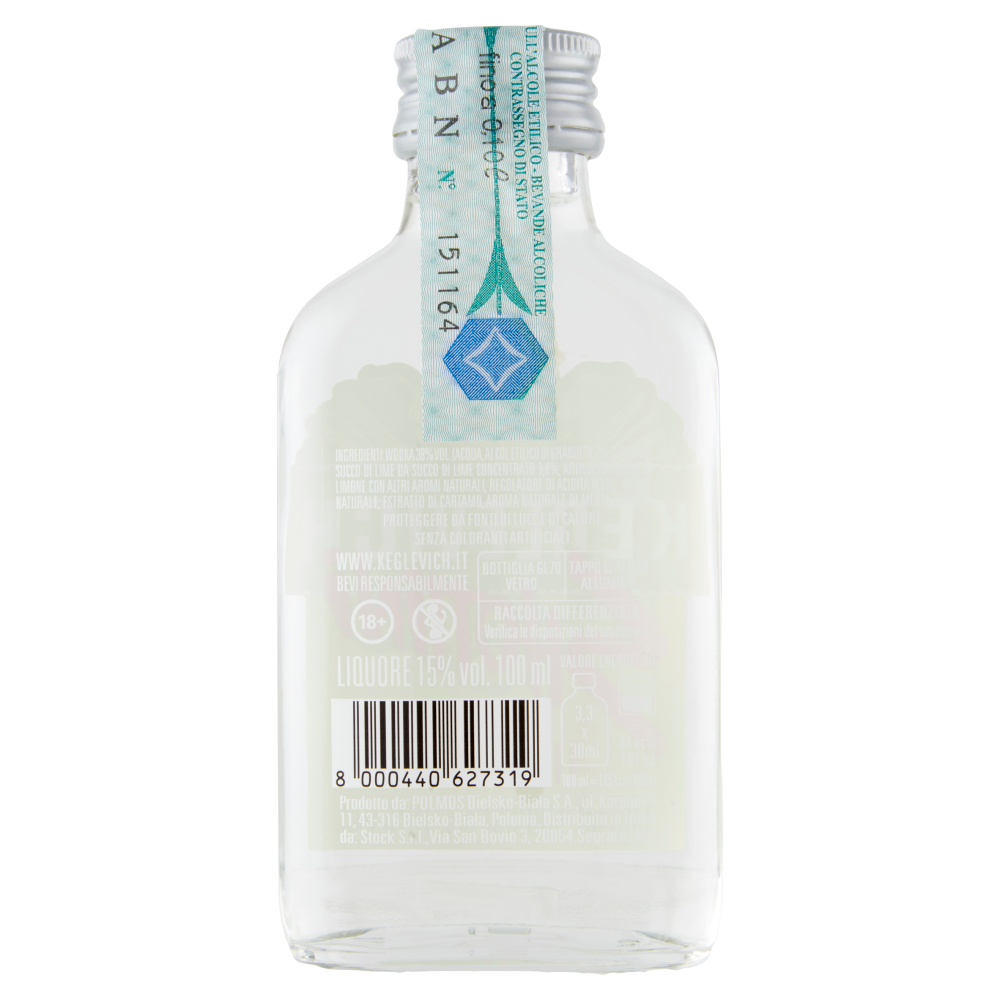 Keglevich Shottini Wodka & Lime & Menta 100 ml