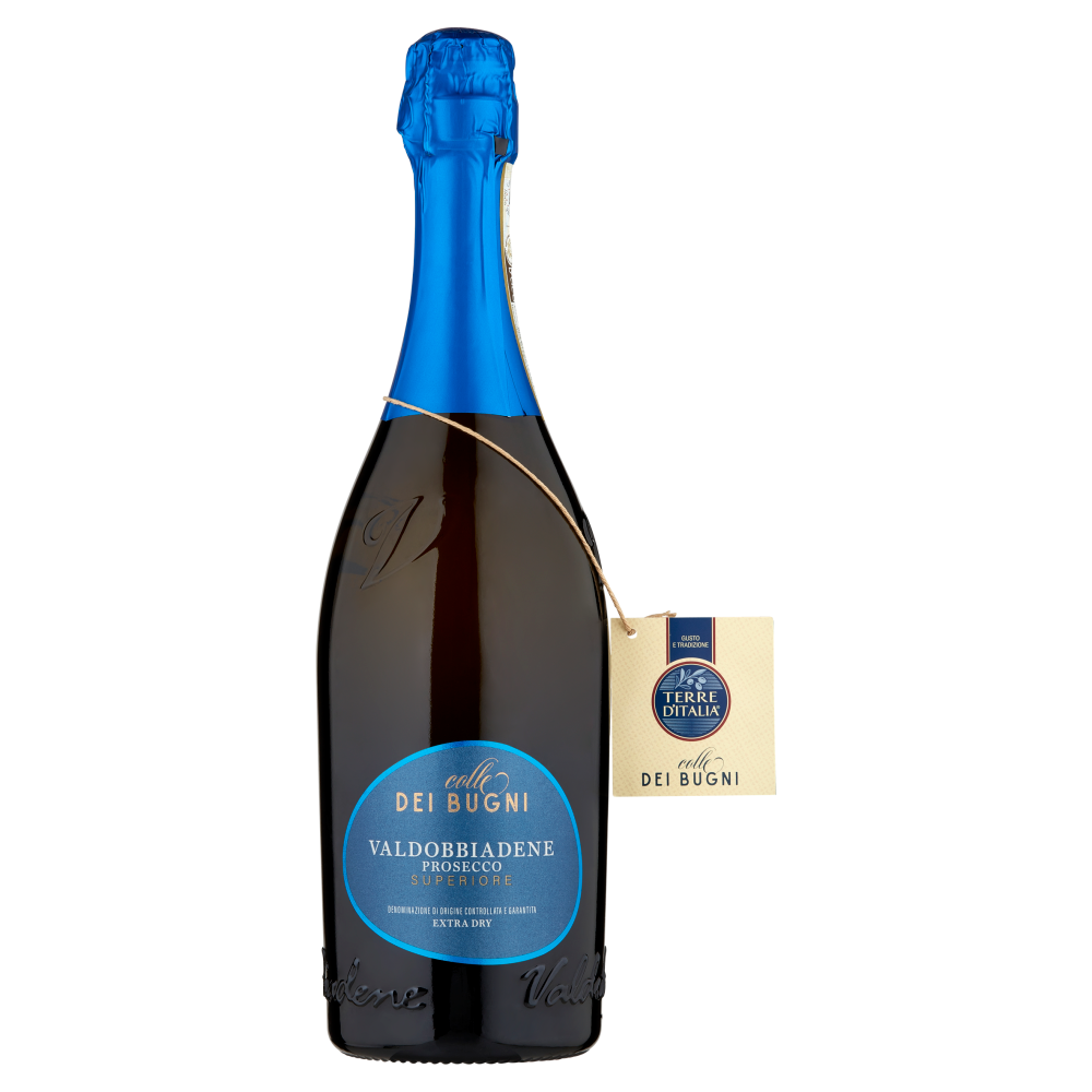 Terre d'Italia Colle dei Bugni Valdobbiadene Prosecco Superiore DOCG Extra Dry 75 cl