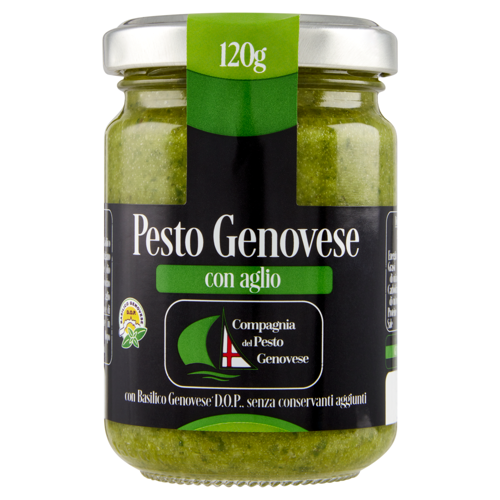 Compagnia del Pesto Genovese Pesto Genovese con aglio 120 g