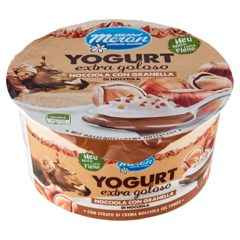 Meran Yogurt extra goloso Nocciola con Granella di Nocciola 150 g