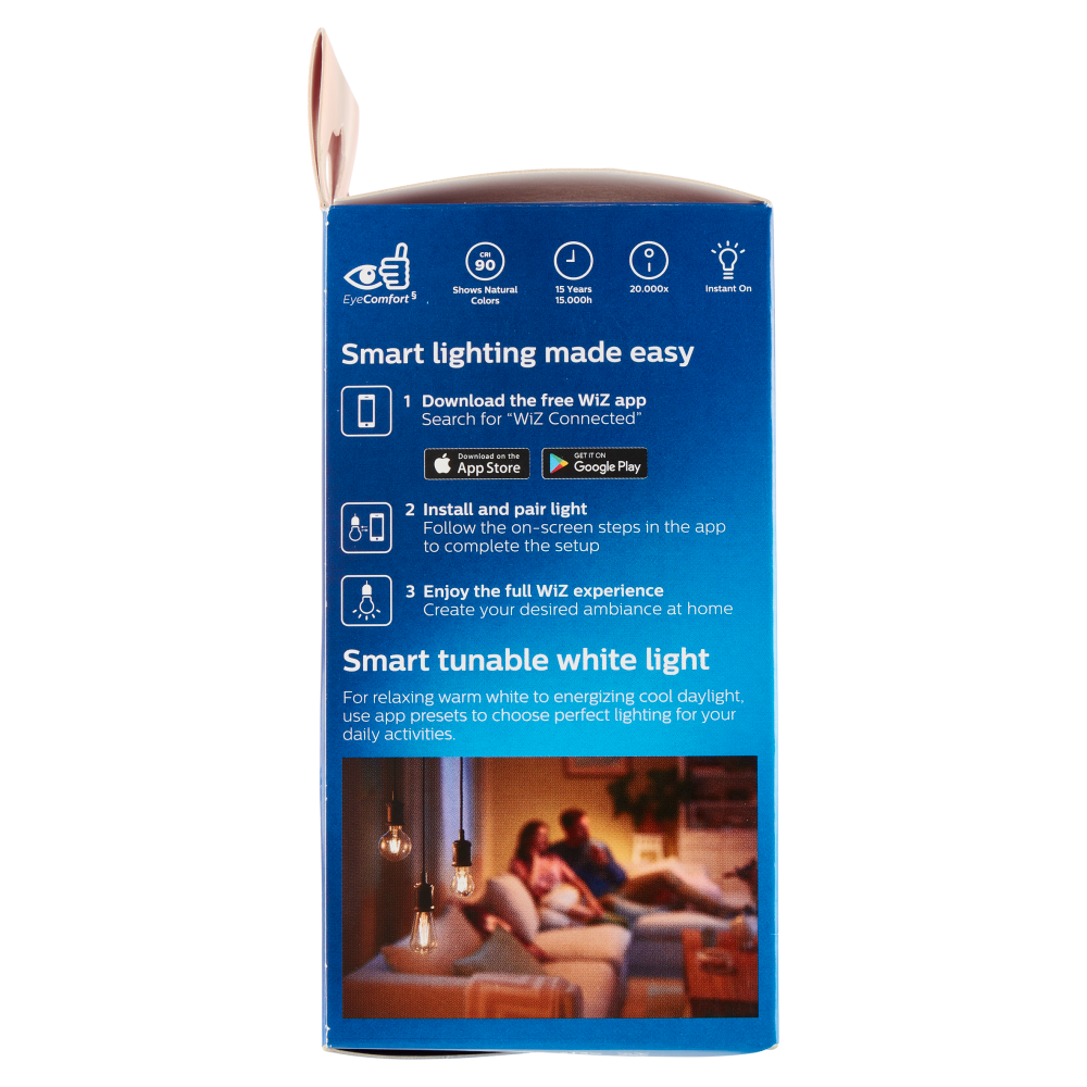 Philips Smart TW Goccia Filamento 60W E27