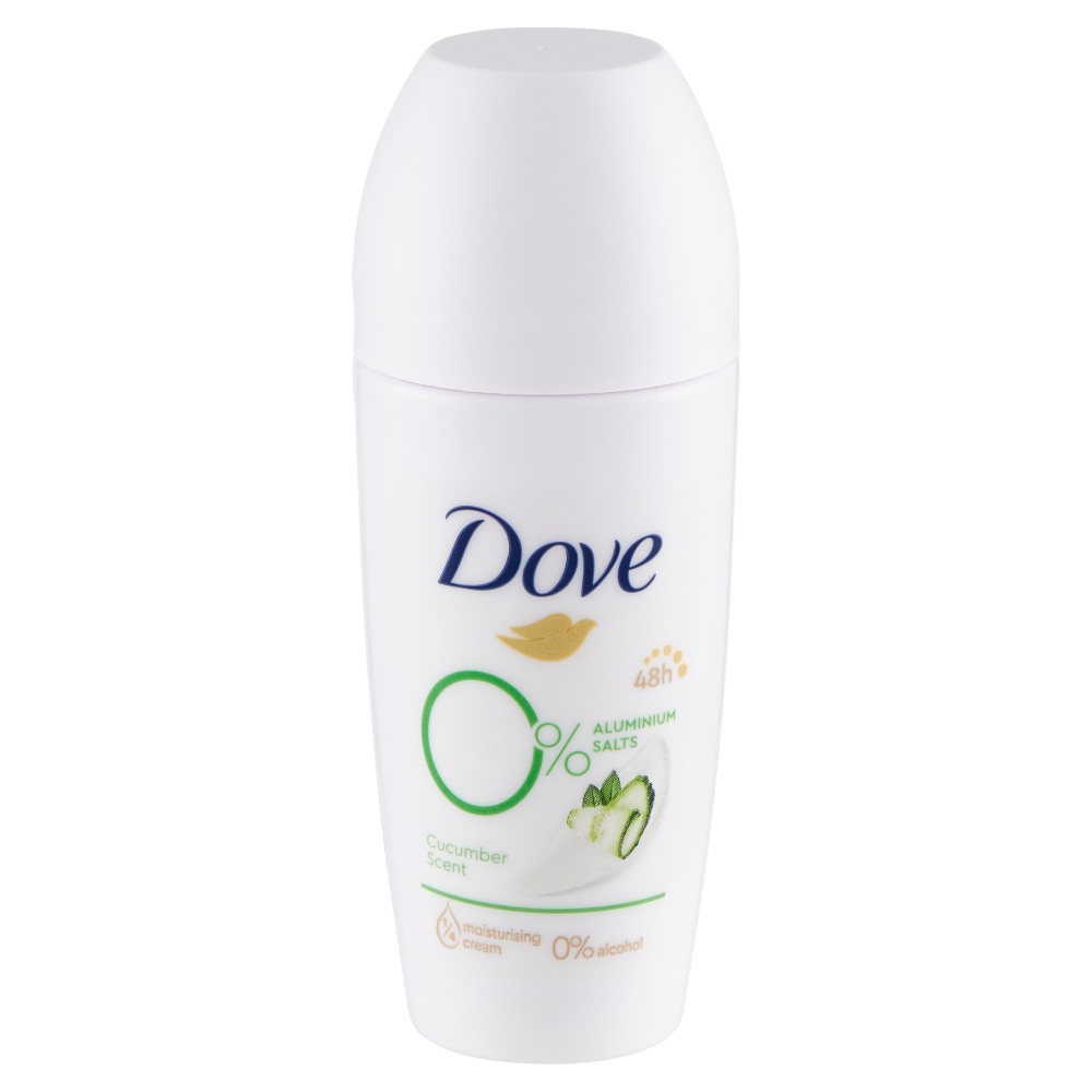 Dove 0% Aluminium Salts Cucumber Scent 50 ml