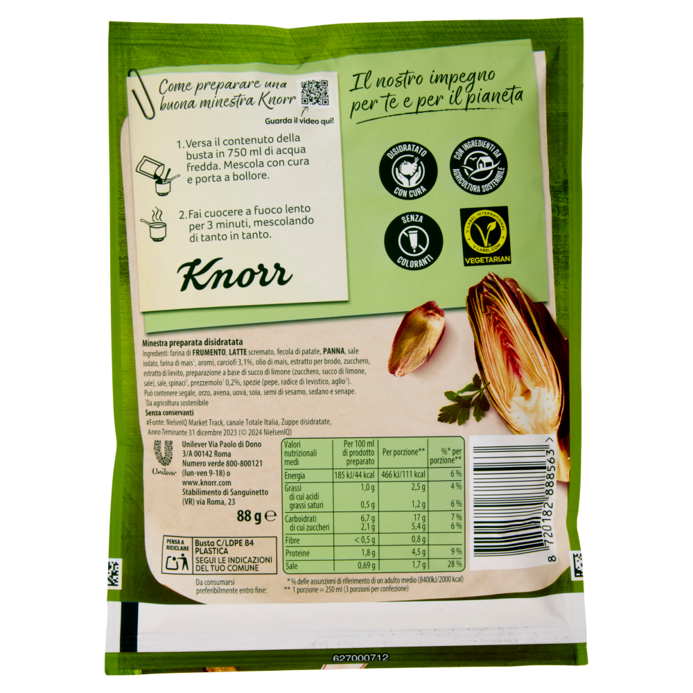 Knorr Crema Carciofi 88 g