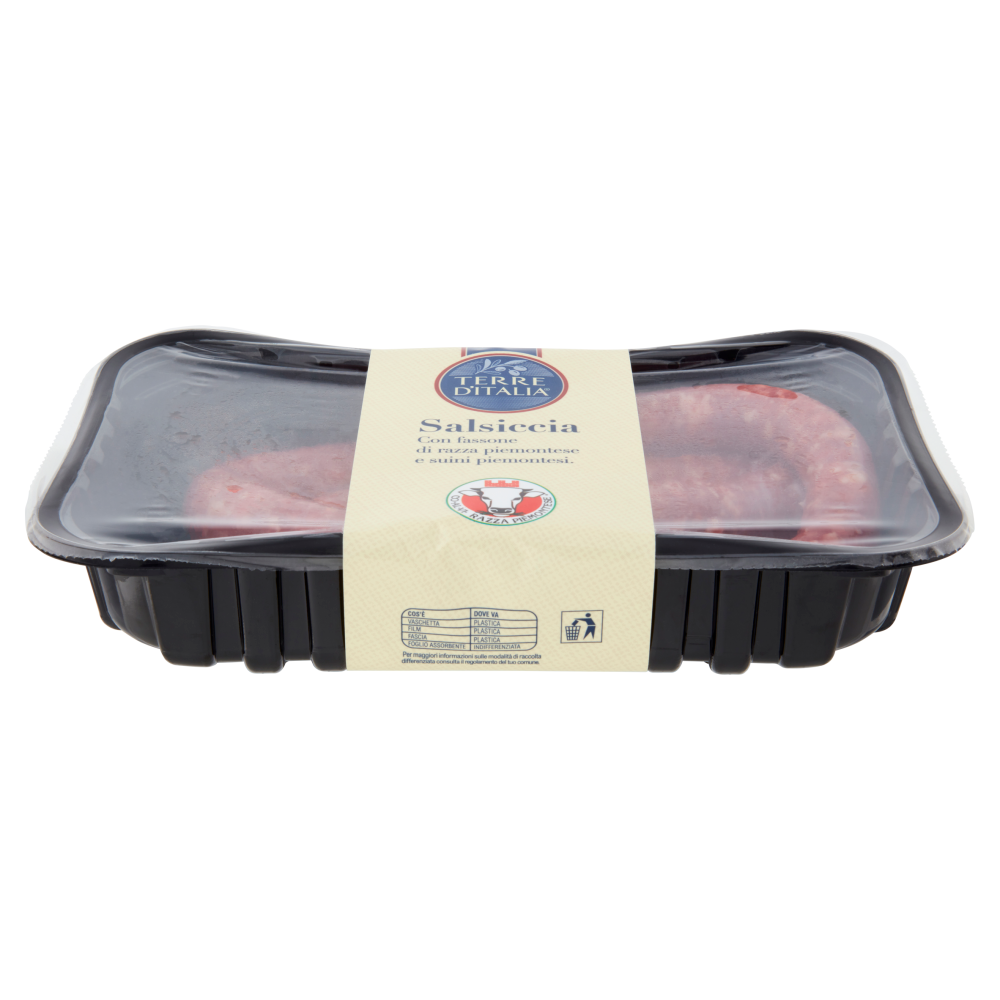 Terre d'Italia Salsiccia con Fassone di razza Piemontese