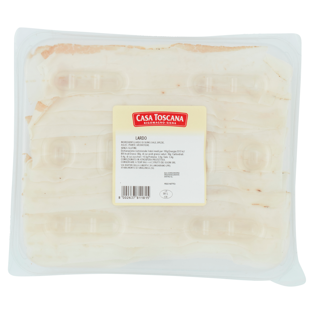 Casa Toscana Lardo con erbe aromatiche 0,090 kg