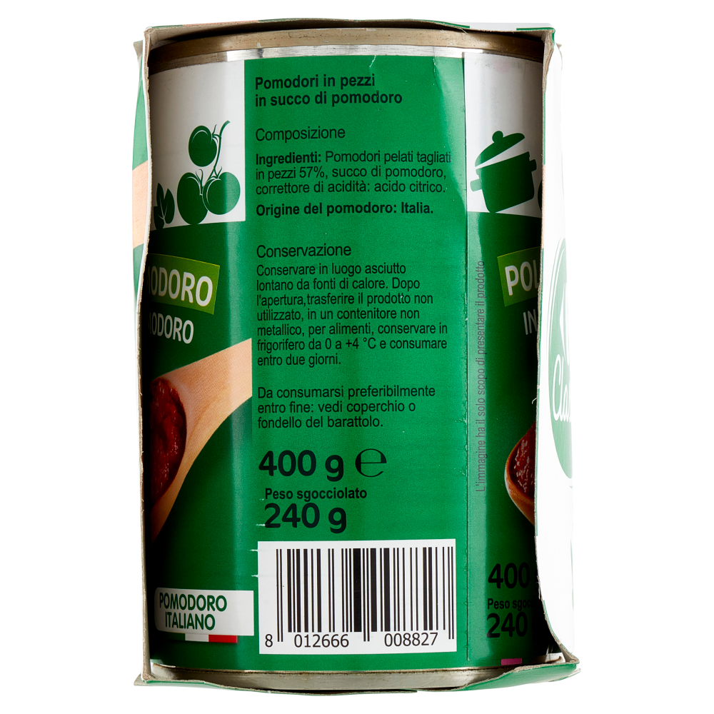 Carrefour Classic Polpa di Pomodoro in Succo di Pomodoro 3 x 400 g