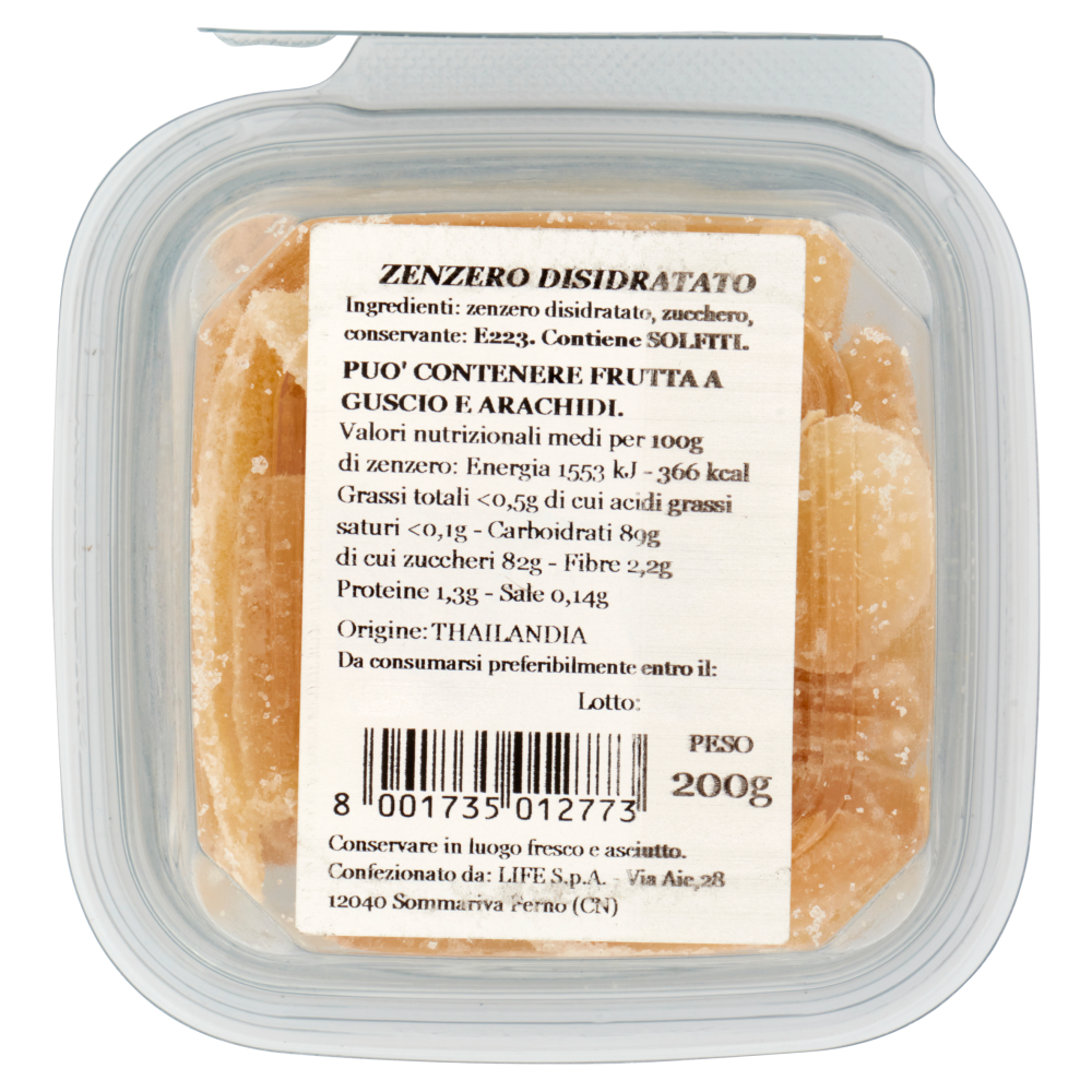 life Zenzero Disidratato 200 g