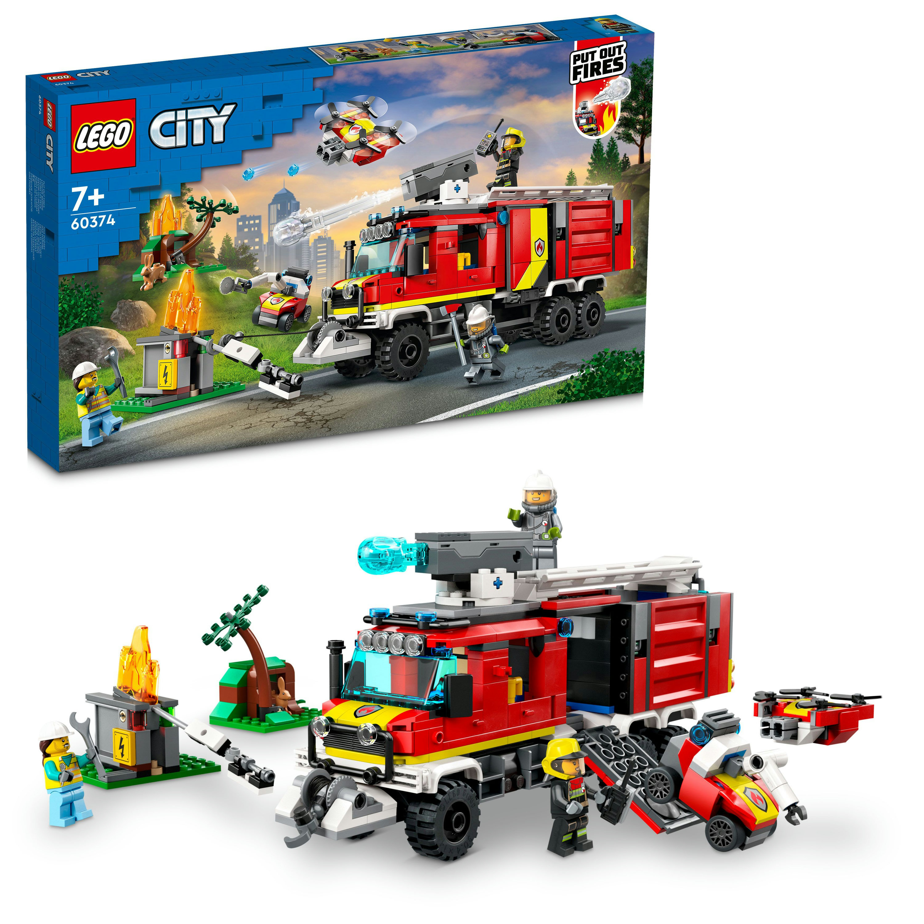 LEGO City Autopompa dei vigili del fuoco