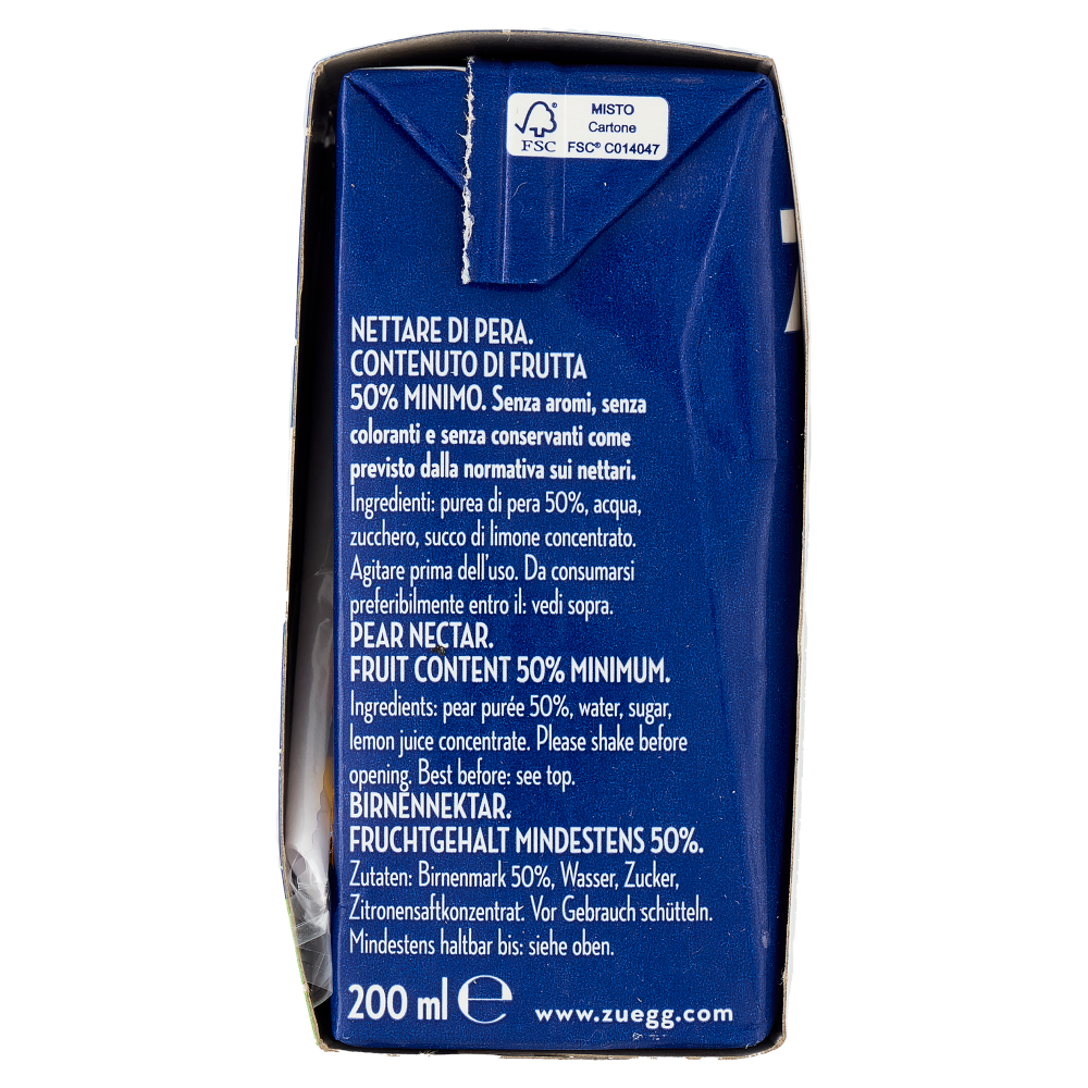 Zuegg Nettare di Pera 3 x 200 ml