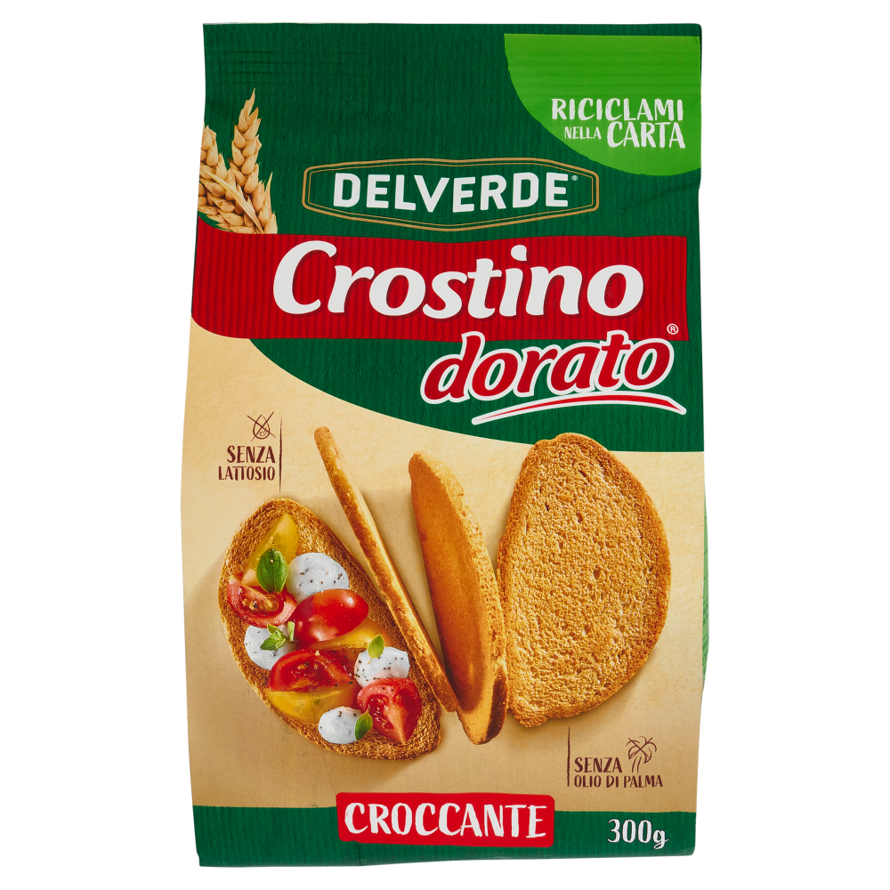 Delverde Crostino dorato Croccante 300 g