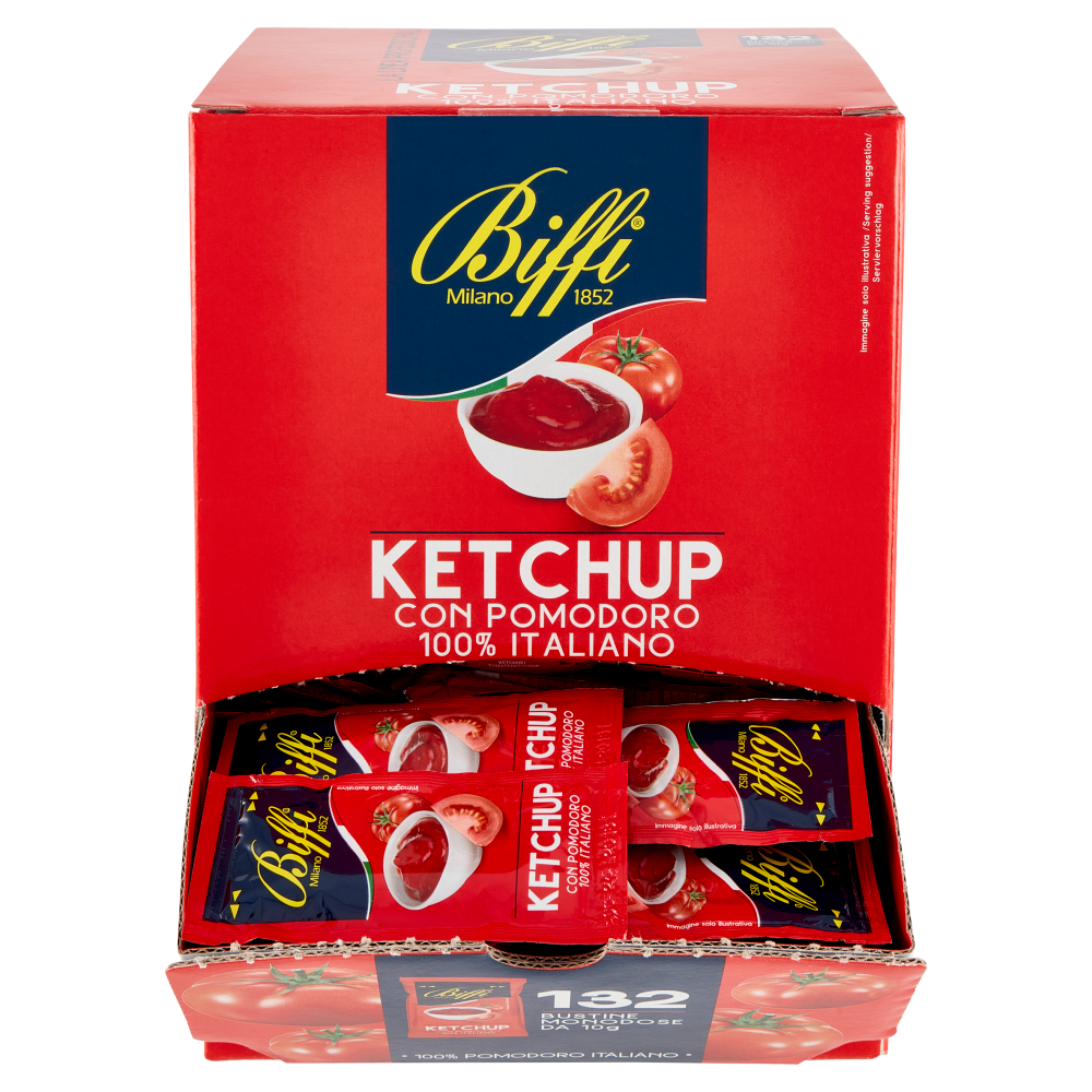 Biffi La Linea Professionale Ketchup Bustine 132 x 10 g