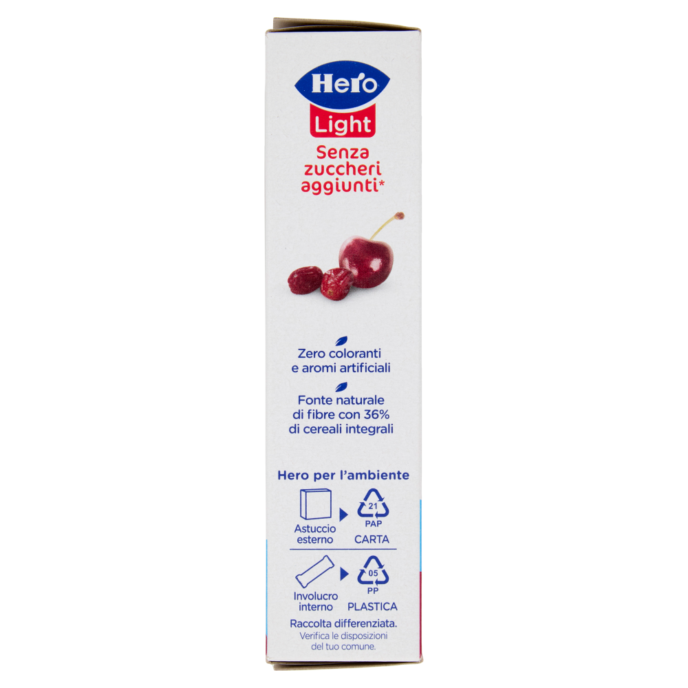 Hero Light Barrette Frutti rossi 6 x 20 g