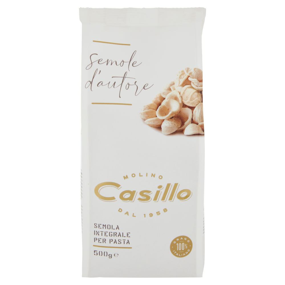 Molino Casillo Semole d'autore Semola Integrale per Pasta 500 g