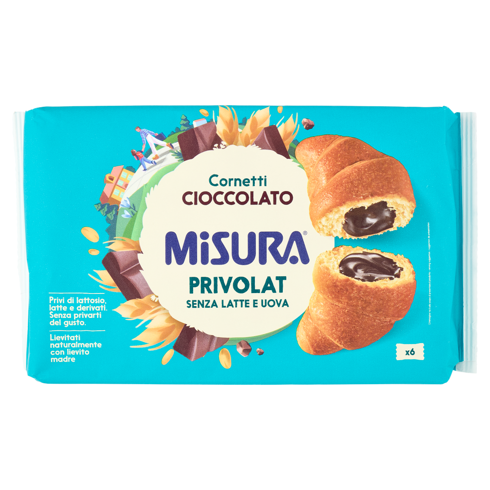 Misura Privolat 6 Cornetti Cioccolato 298 g