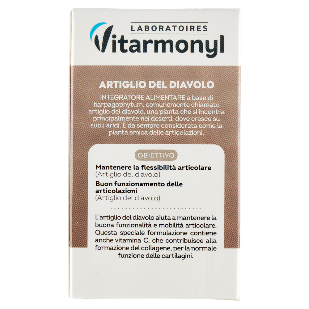 Laboratoires Vitarmonyl Artiglio del Diavolo Articolazioni 50 capsule 16,65 g