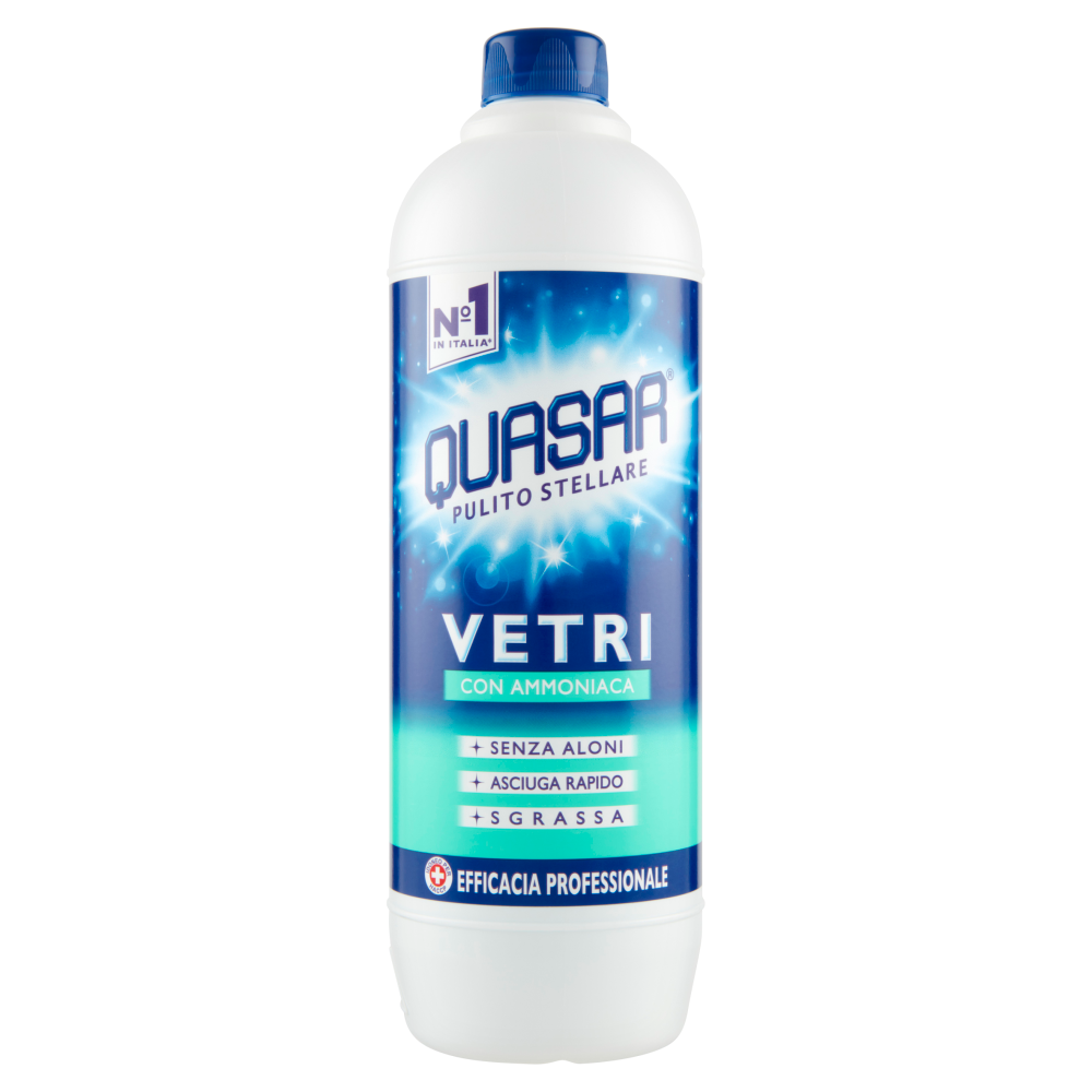 Quasar Vetri con Ammoniaca Ricarica 650 ml