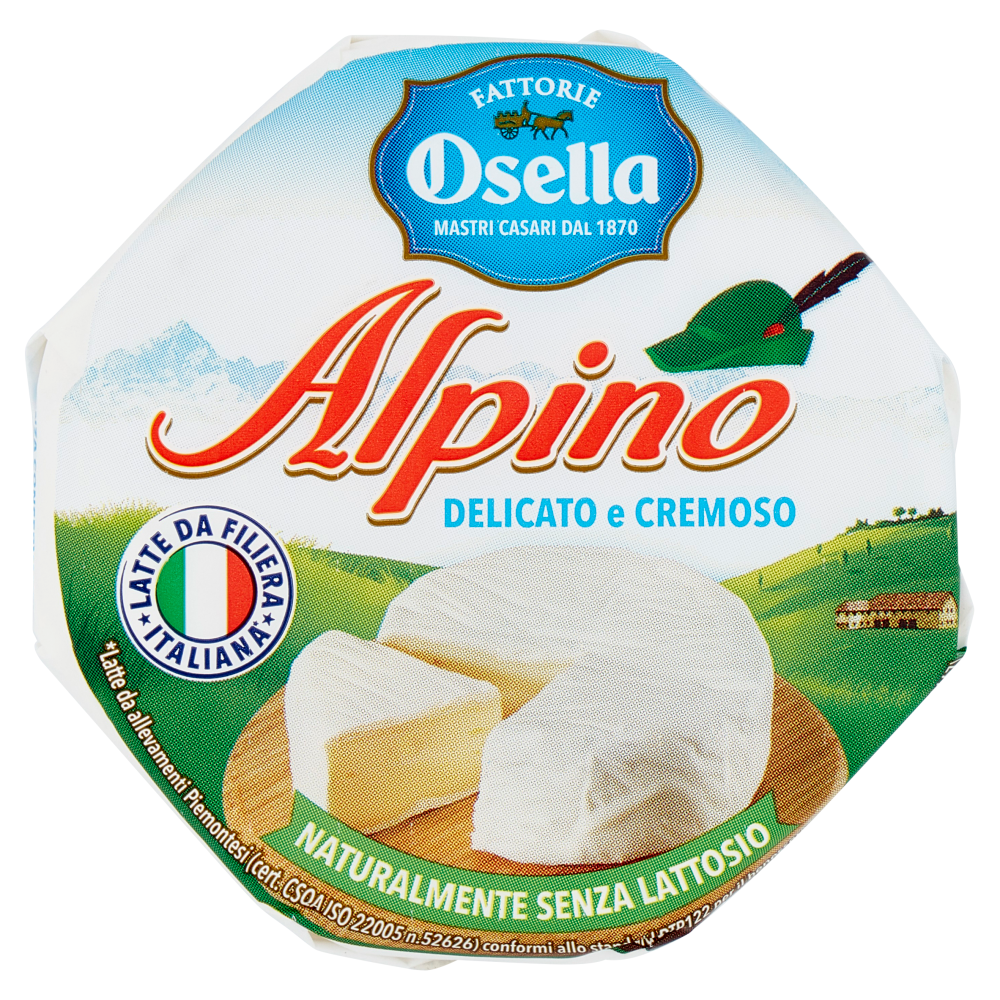 Fattorie Osella formaggio a pasta molle Alpino 110 g