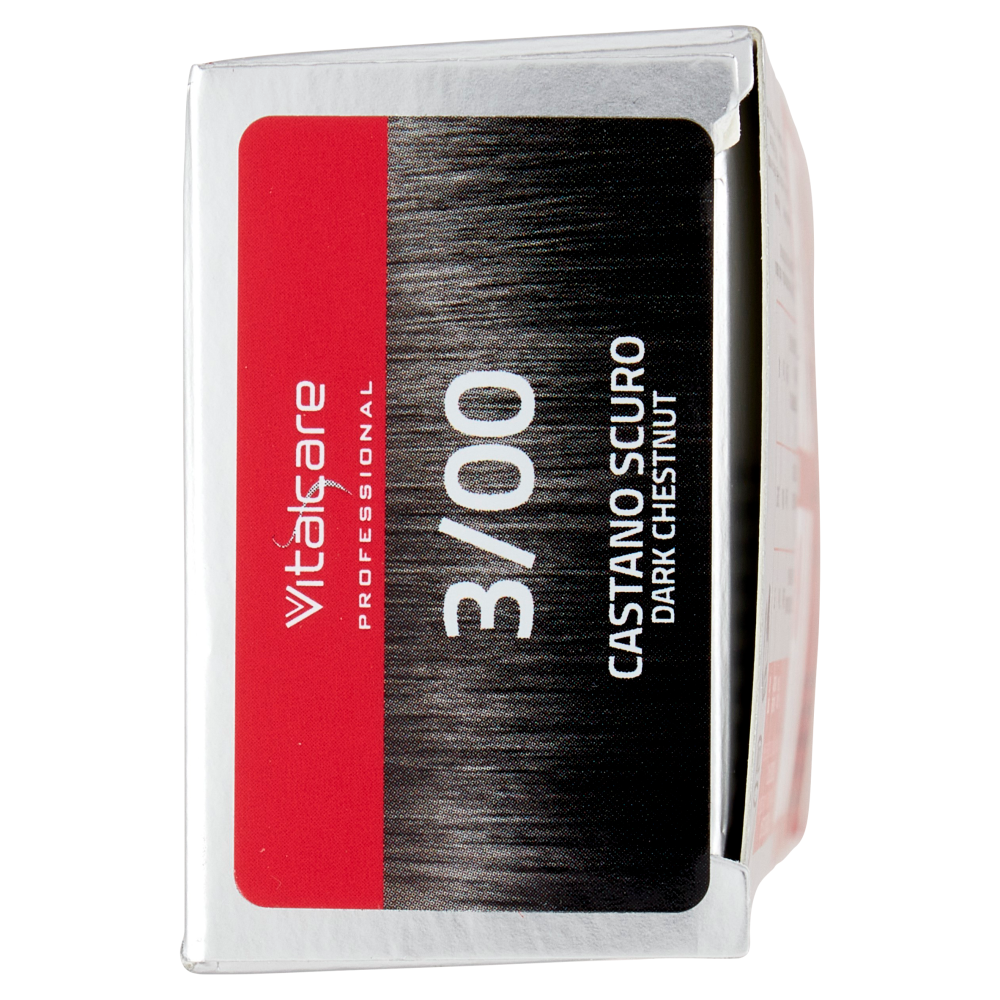 Vitalcare Professional Crema Colorante Capelli Permanente 3/00 Castano Scuro 100 ml