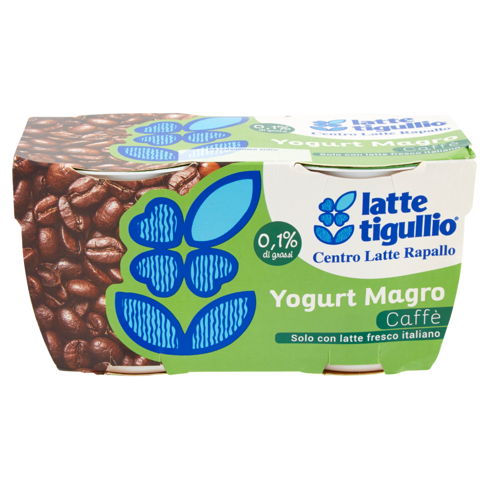latte tigullio Yogurt Magro Caffè 2 x 125 g