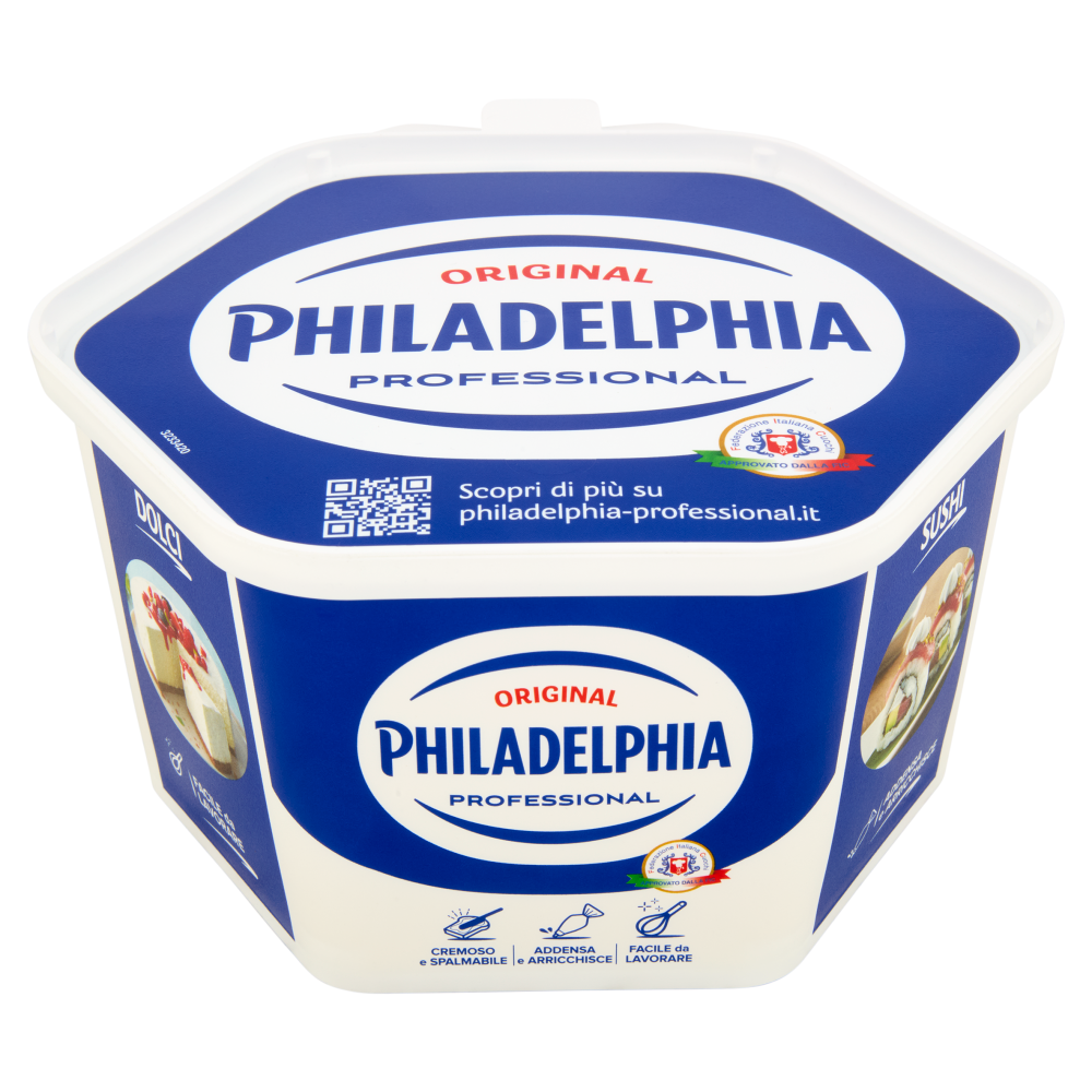 Philadelphia Professional Original Formaggio Fresco Spalmabile - 1,65kg