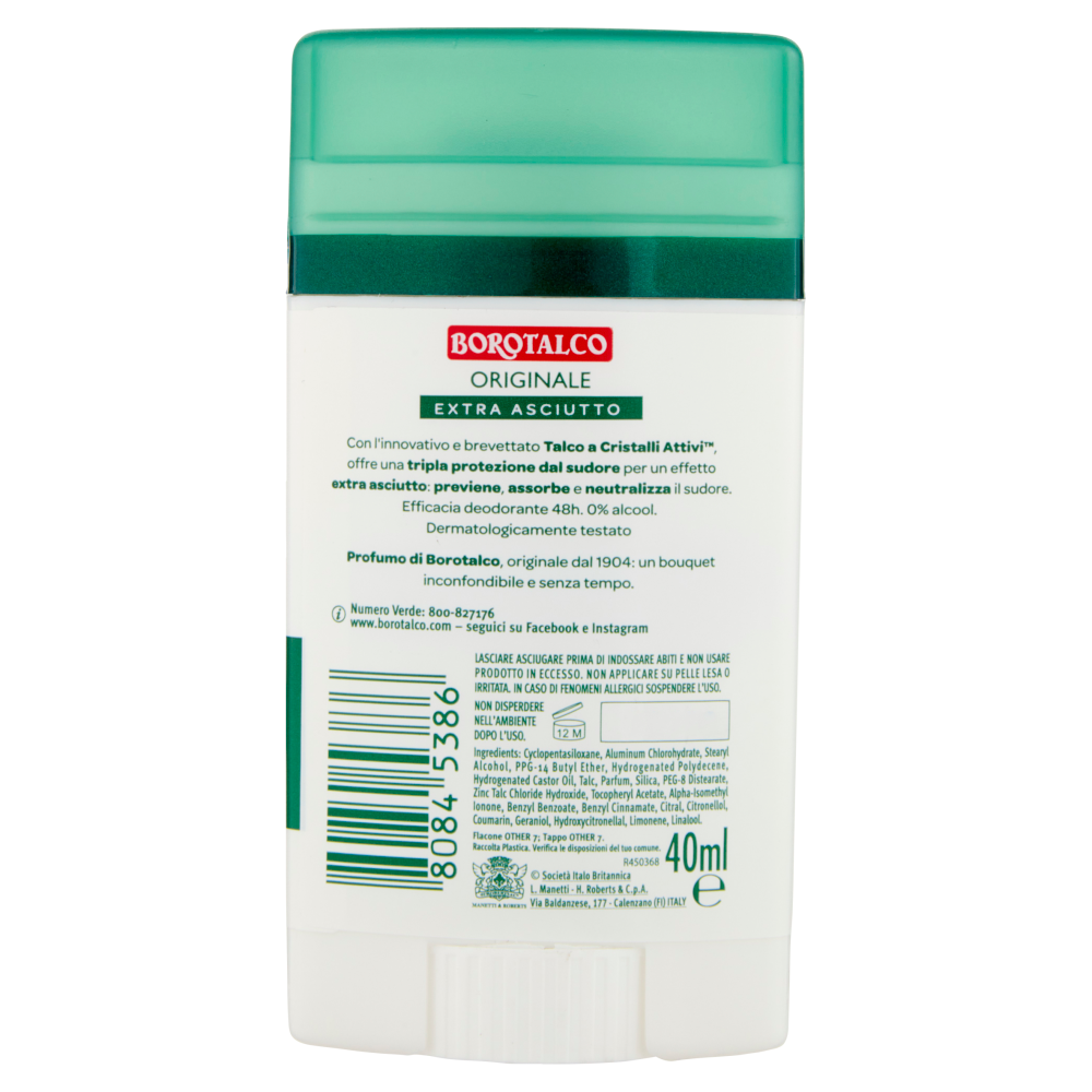 Borotalco Originale Profumo di Borotalco Deo Stick 40 ml