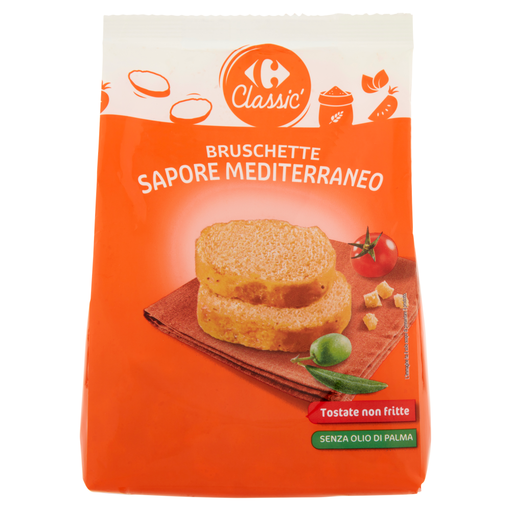Carrefour Classic Bruschette Sapore Mediterraneo 150 g