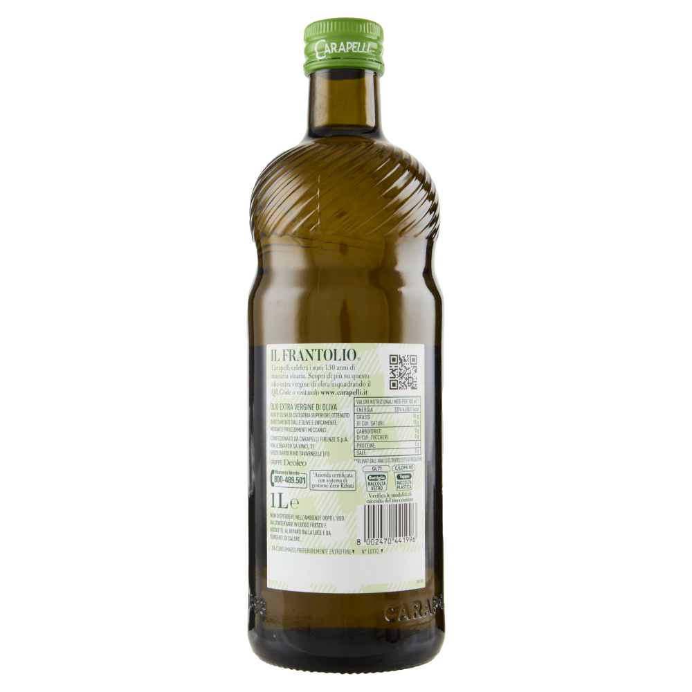Carapelli il Frantolio Olio Extra Vergine di Oliva 1L